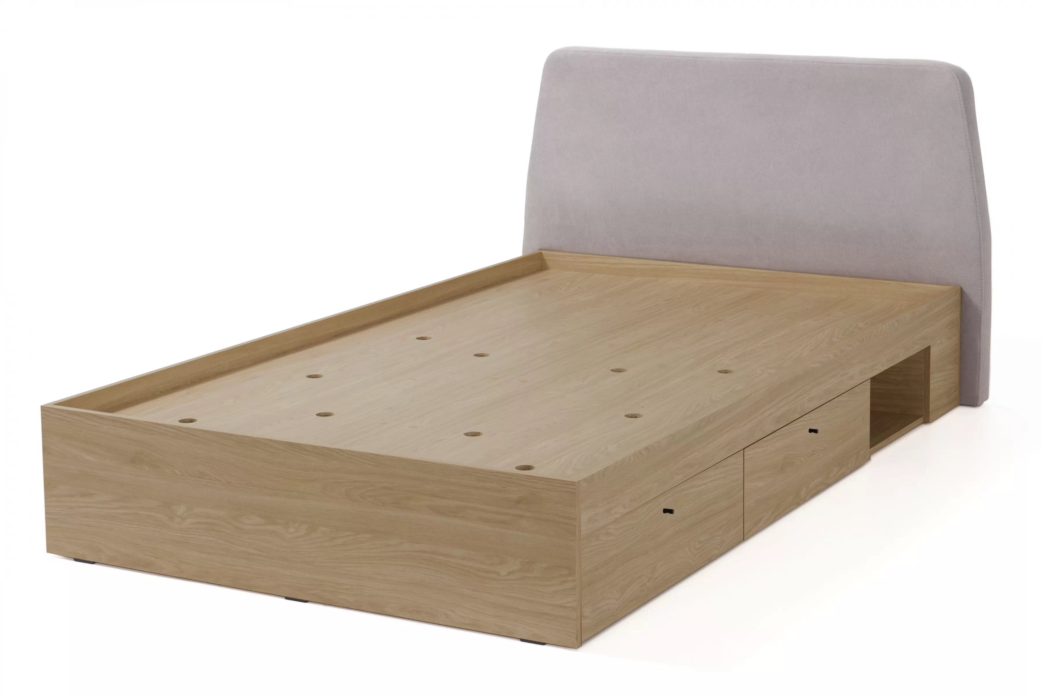 Postel mlodziezowe Alessio 120x200 cm - dub baltic dune Postel mlodziezowe Alessio 13 - 120x200 cm - dub baltic dune