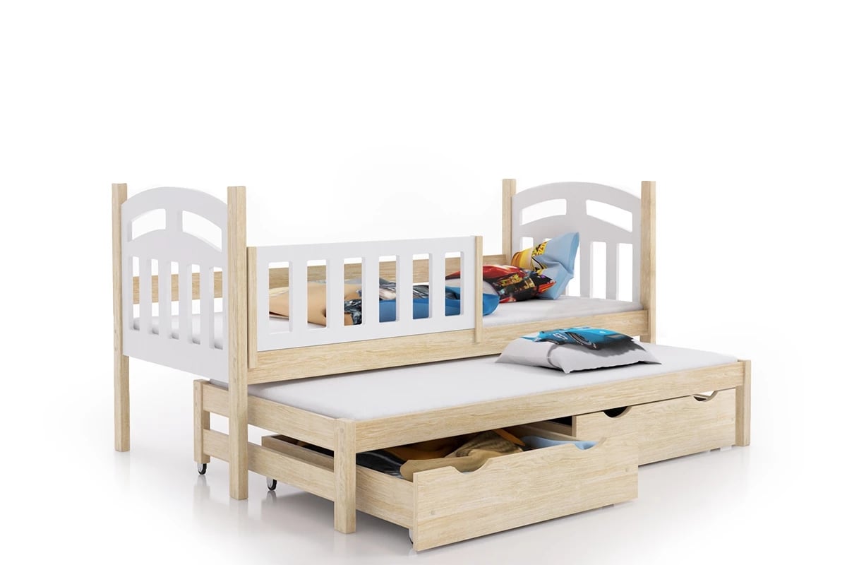Vysúvacia jednoposchodovú posteľ Nati pre dve osoby Vysúvacia jednoposchodovú posteľ Nati pre dve osoby