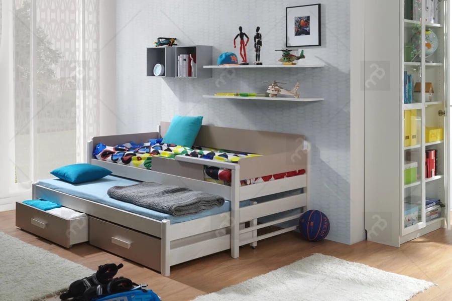 Detská posteľ s prístelkou Dois Detská posteľ s prístelkou Dois