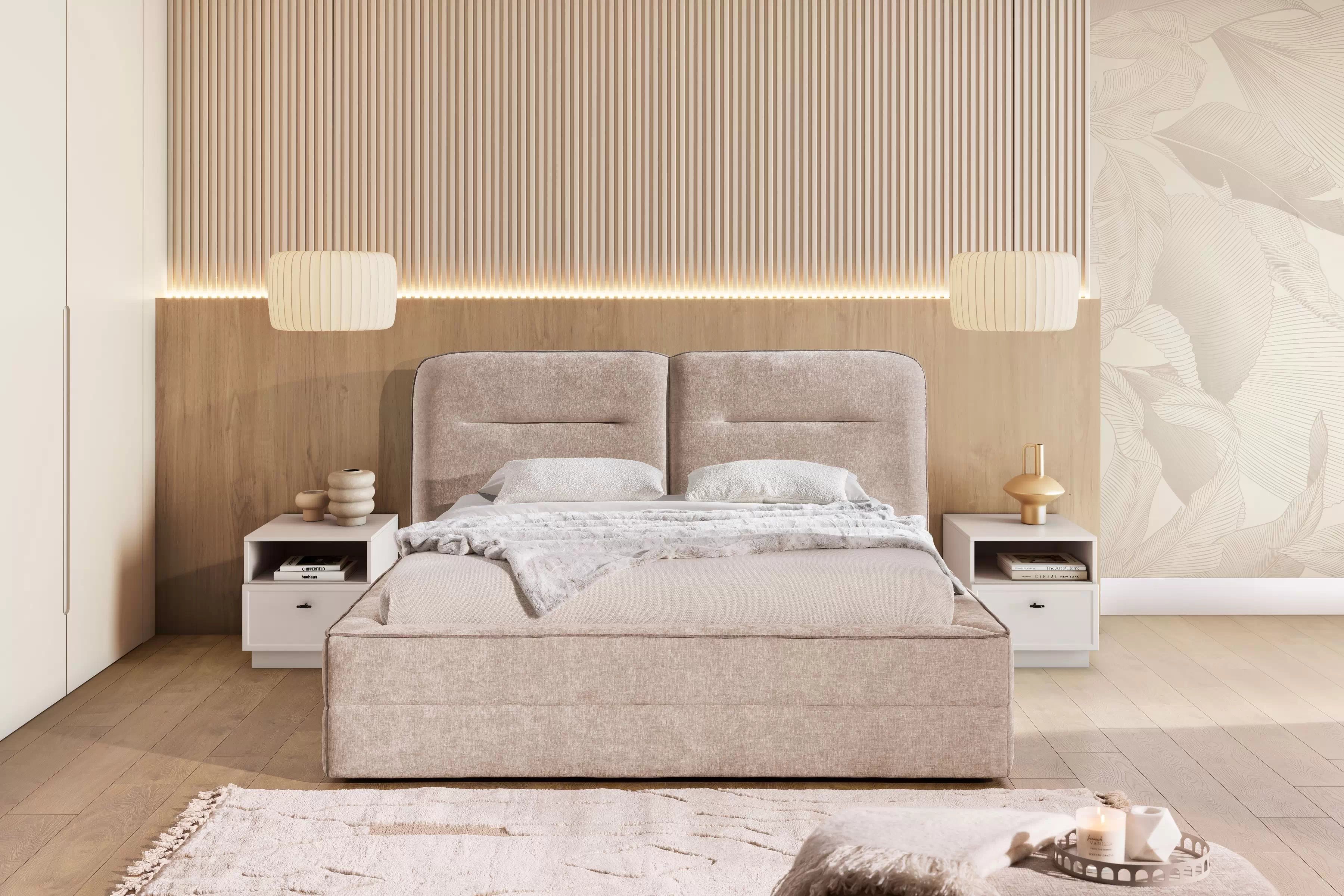 Čalouněná postel Tulia II 160x200 Postel pro ložnice Tulia II 160x200