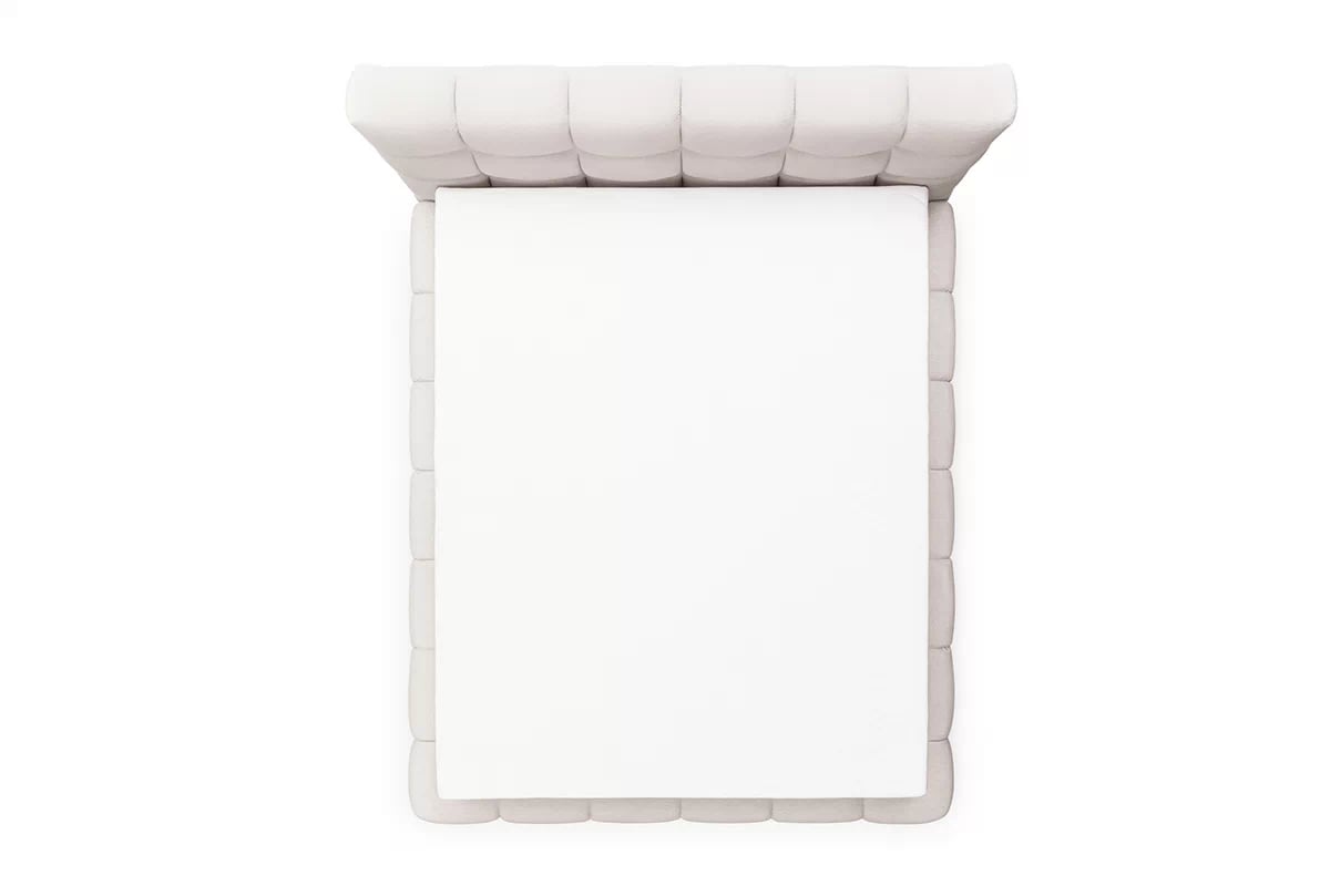 Čalouněná postel Magnelio 180x200 s úložným prostorem - béžový samet Element 17 Postel pro ložnice s úložným prostorem Magnelio 180x200 - béžová samet Element 17