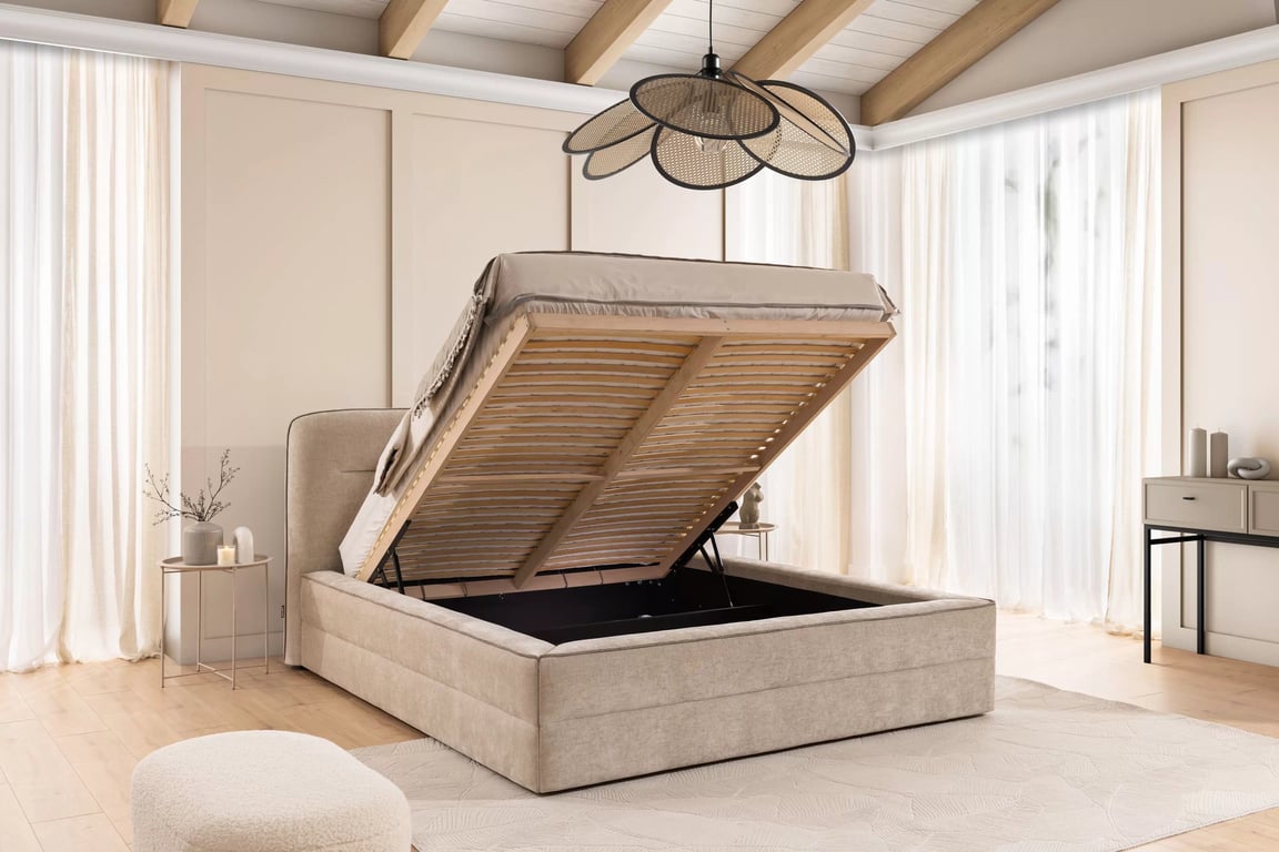 Postel pro ložnice s úložným prostorem Tulia 180x200 Postel pro ložnice s úložným prostorem Tulia 180x200