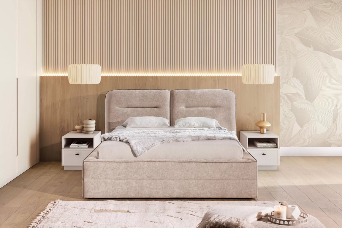 Postel pro ložnice s úložným prostorem Tulia II 140x200 Postel pro ložnice s úložným prostorem Tulia II 140x200
