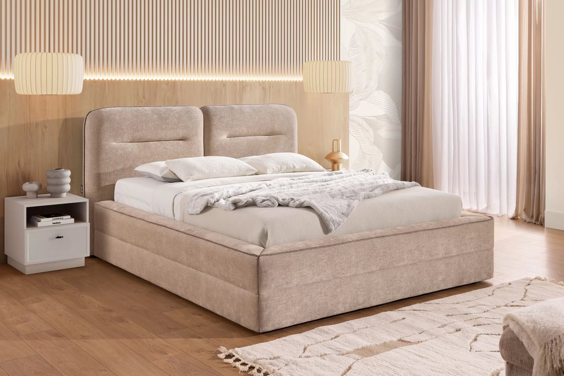 Postel pro ložnice s úložným prostorem Tulia II 140x200 Postel pro ložnice s úložným prostorem Tulia II 140x200