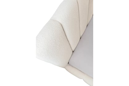 Čalúnená posteľ Aura s úložným priestorom 160x200 cm - svetlobéžová buklé Quelle 02 Posteľ čalúnená Aura 160x200 S vnútorným úložným priestorom- svetlý Béžová bukla Quelle 02