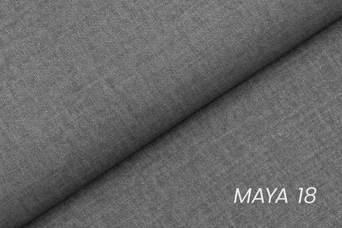 Čalouněná postel Lektis 180x200 - medově hnědá látka Maya 06 / černé kovové nohy Postel čalouněné Lektis 180x200 - šedá potahová látka snadno čistitelný Maya 18 / Nohy kovové černá
