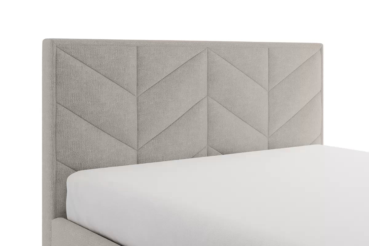 Čalouněná posteľ Lindi 180x200 ze stelazem – hnedý šenil Perfect Harmony 04 / nožičky čierny Posteľ čalouněné Lindi 180x200 ze stelazem - Hnedý šenil Perfect Harmony 04 / nožičky čierny 