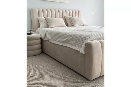 Čalouněná postel s úložným prostorem Nicole 160x200 Postel čalouněné Nicole 160x200 s úložným prostorem