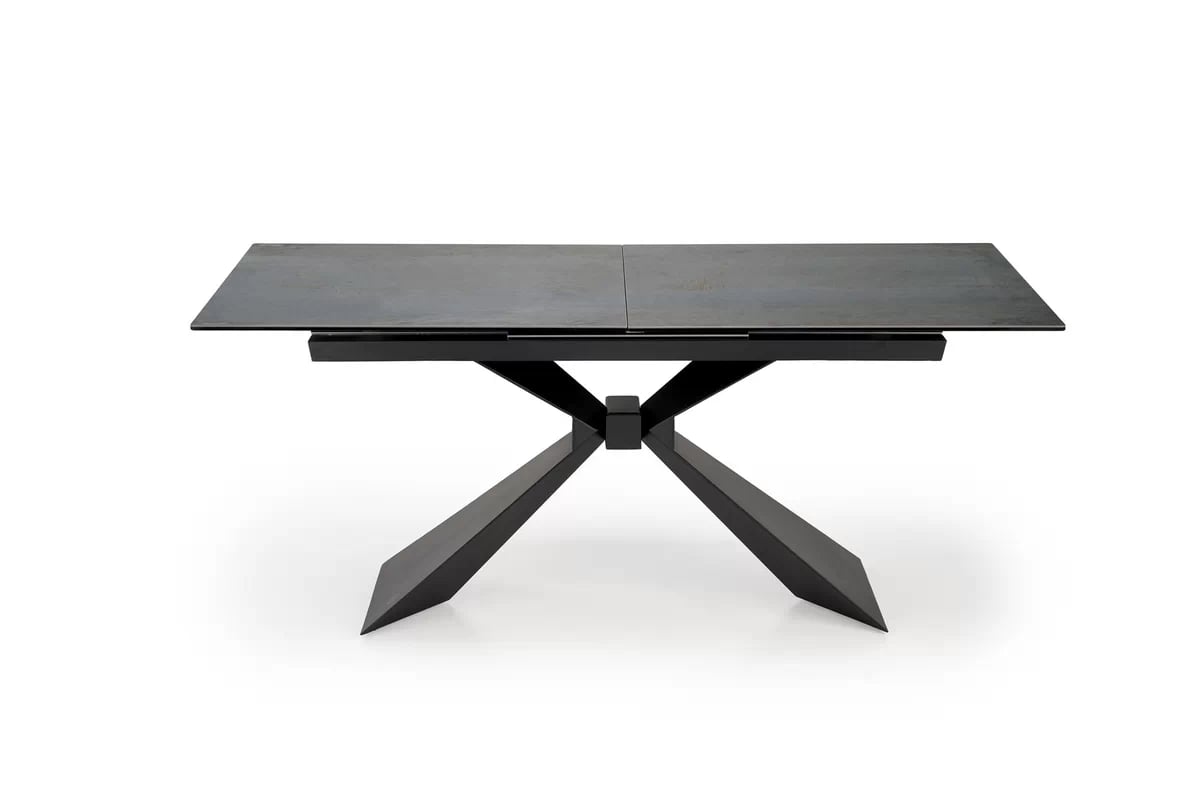 Rozkládací stůl Luciano 180x230x90 cm - modrý mramor / černá luciano Stůl rozkládací