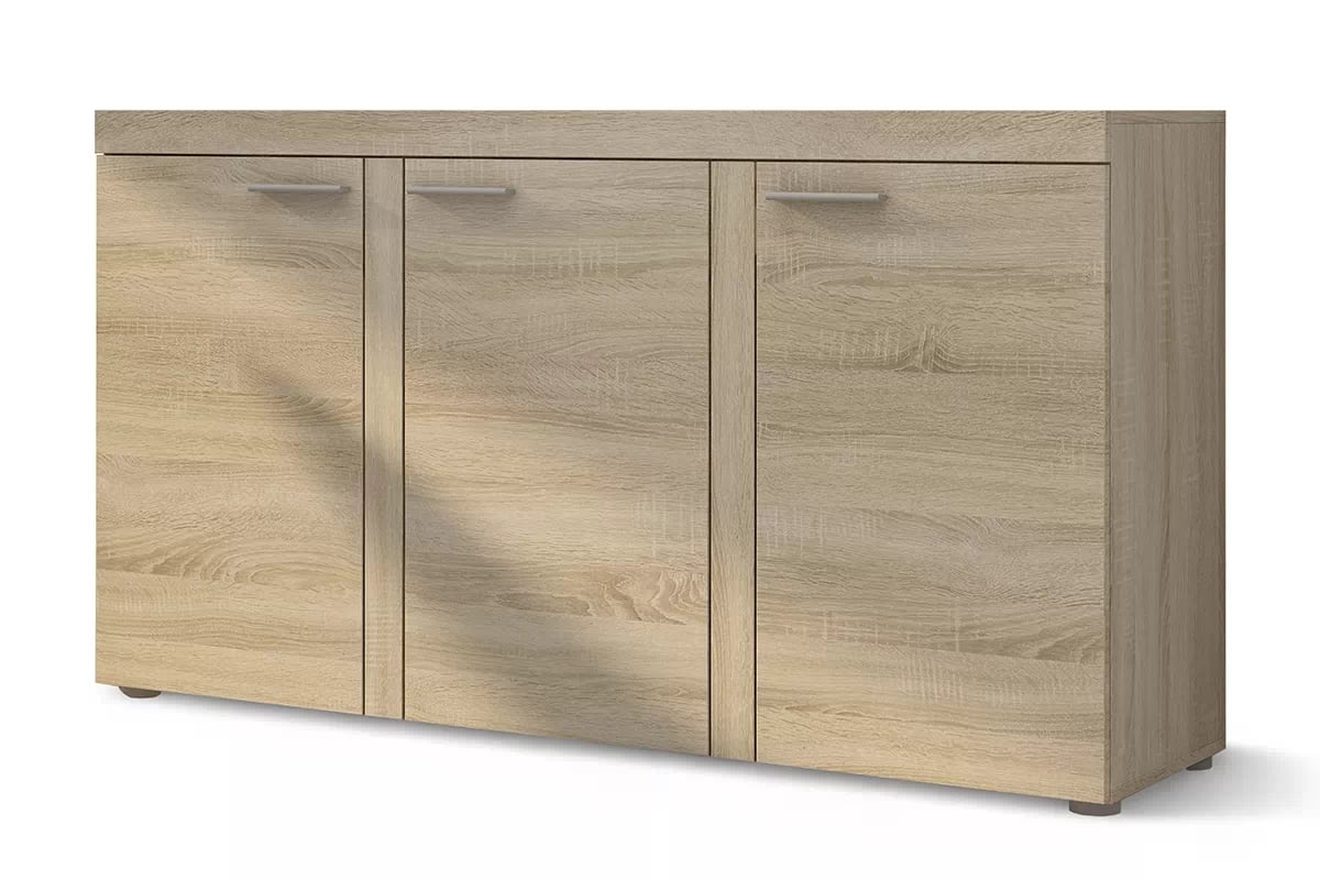 Komoda Luiza 3F - dub sonoma - 149 cm Komoda trojdverová Luiza 3F - Dub sonoma