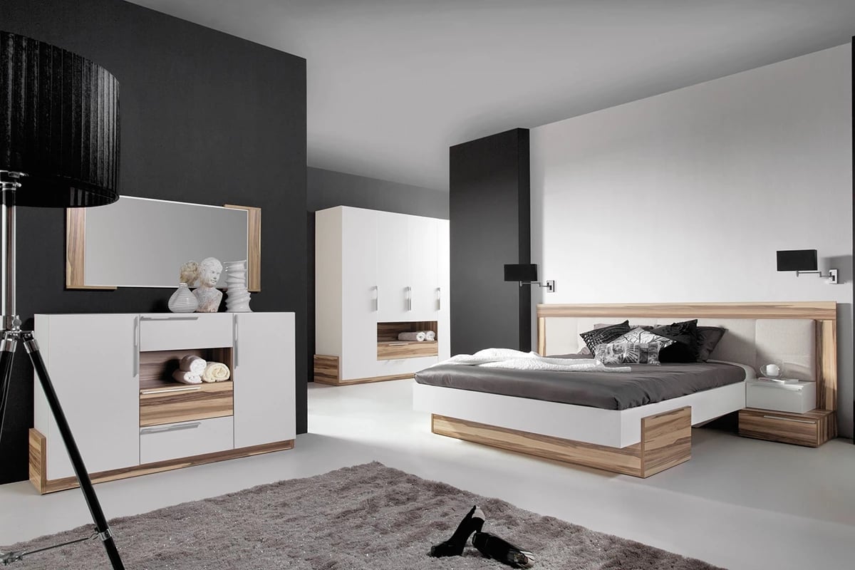 Zrcadlo Morena 115 cm - konec série bílá Komplet nábytku do obývacího pokoje