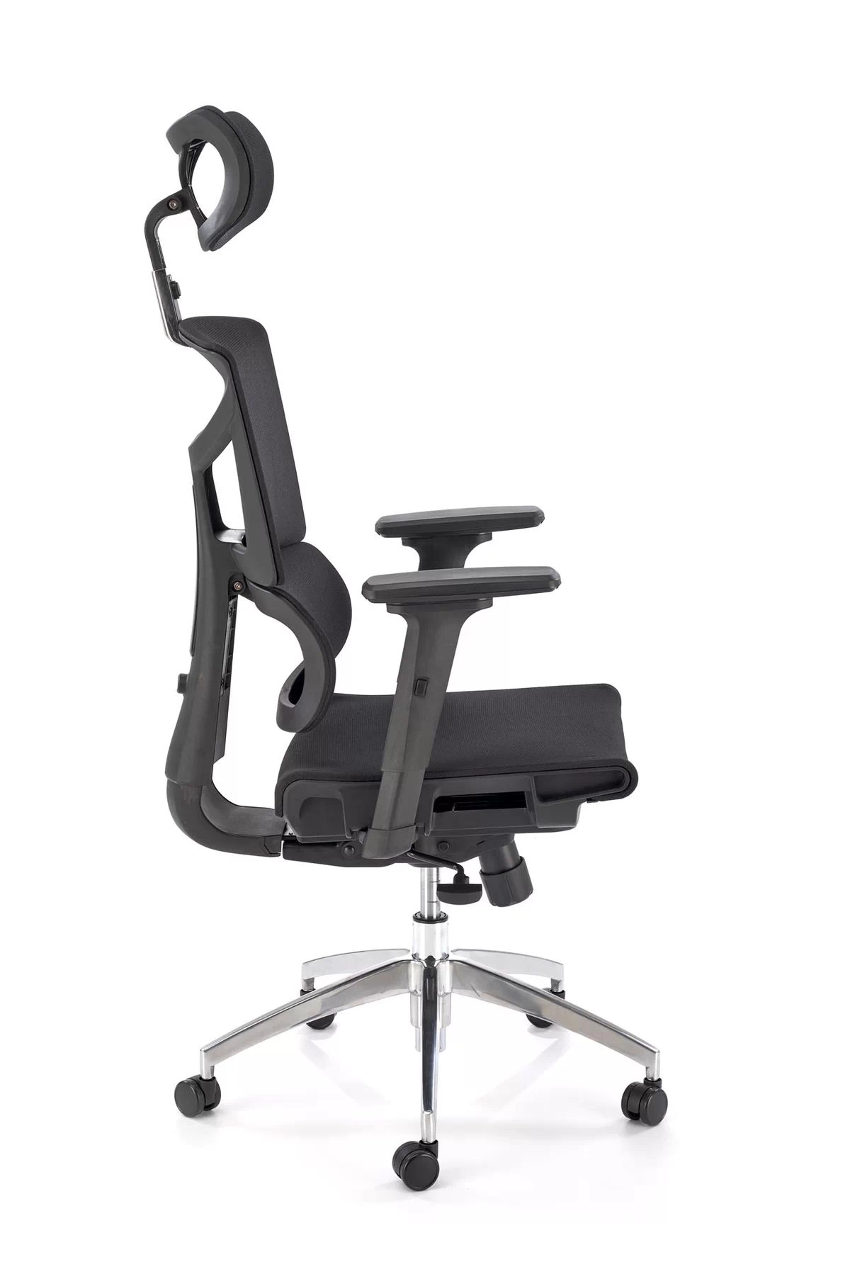  Ergonomická kancelárska stolička Cilino - čierna ekokoža marcus Kreslo kancelárske Čierny