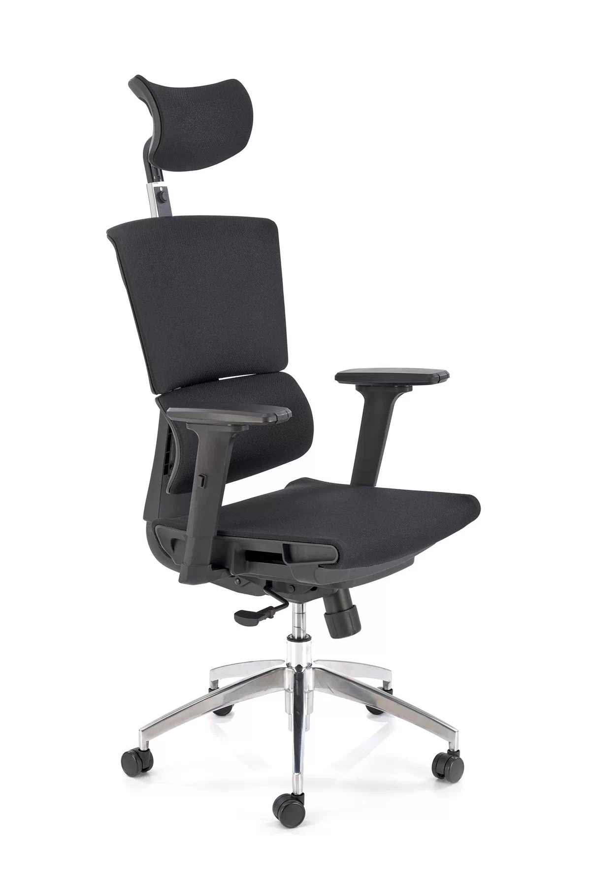  Ergonomická kancelárska stolička Cilino - čierna ekokoža marcus Kreslo kancelárske Čierny