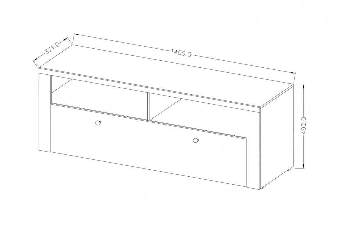 Obývací stěna Larona 10 - satin nussbaum / touchwood Obývací stěna pro obývacího pokoje Larona 10 - satin nussbaum / touchwood