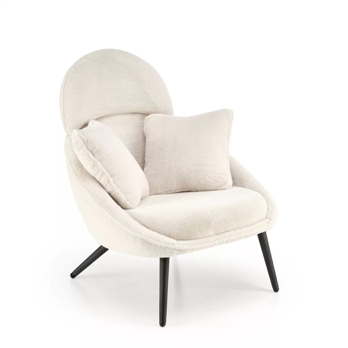 Relaxační křeslo Merry - krémové merry Křeslo odpočinkové, Krémový