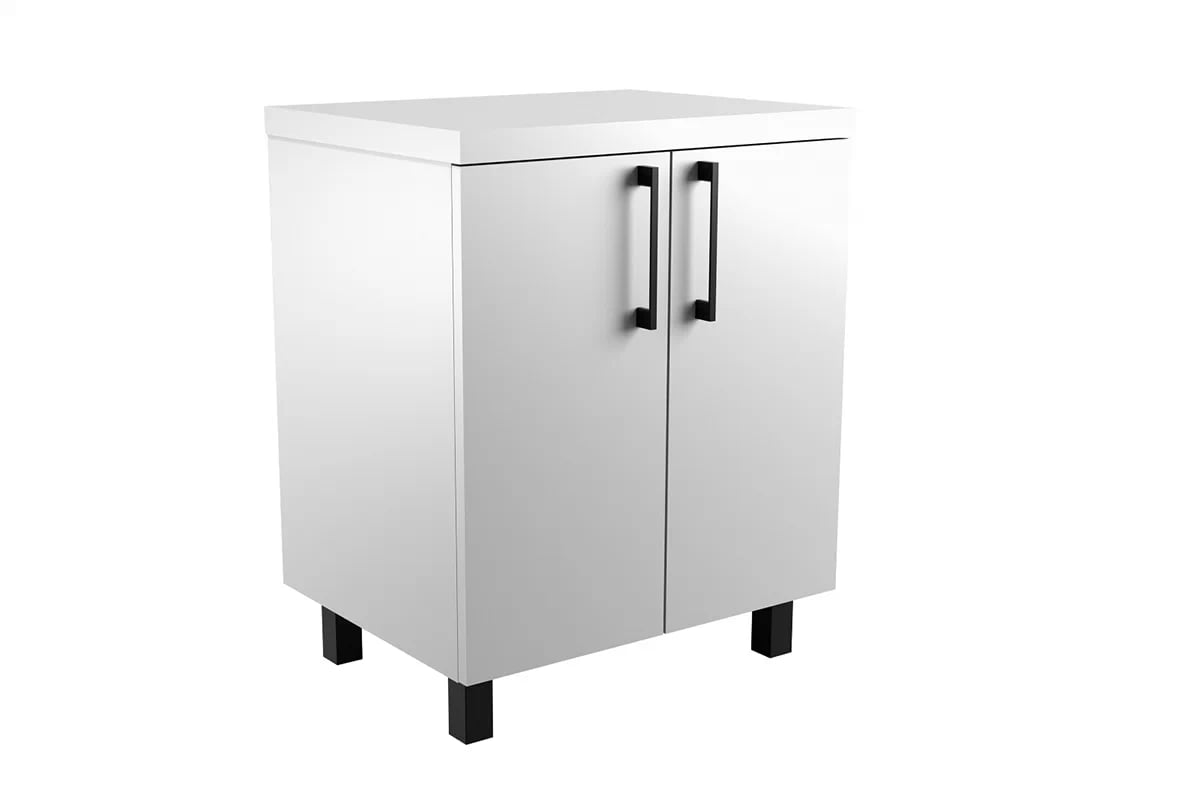 Skříňka pod umyvadlo Mindel 60 cm - bílá Skříňka lazienkowa pod umywalke Mindel 60 cm - Bílý 