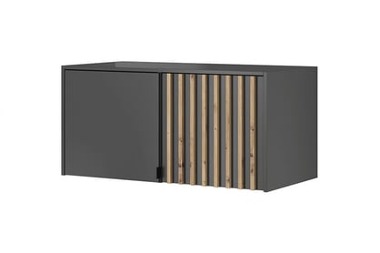 Nástavec ke skříni Neria 105 cm - grafit / dub artisan