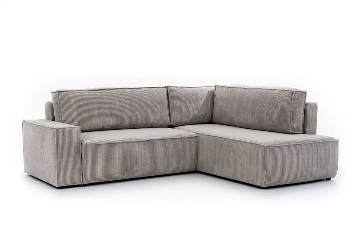 Rohová rozkladacia sedacia súprava Flabio L Pravá - béžový menčester Lincoln 83 Rohová sedacia súprava Flabio L