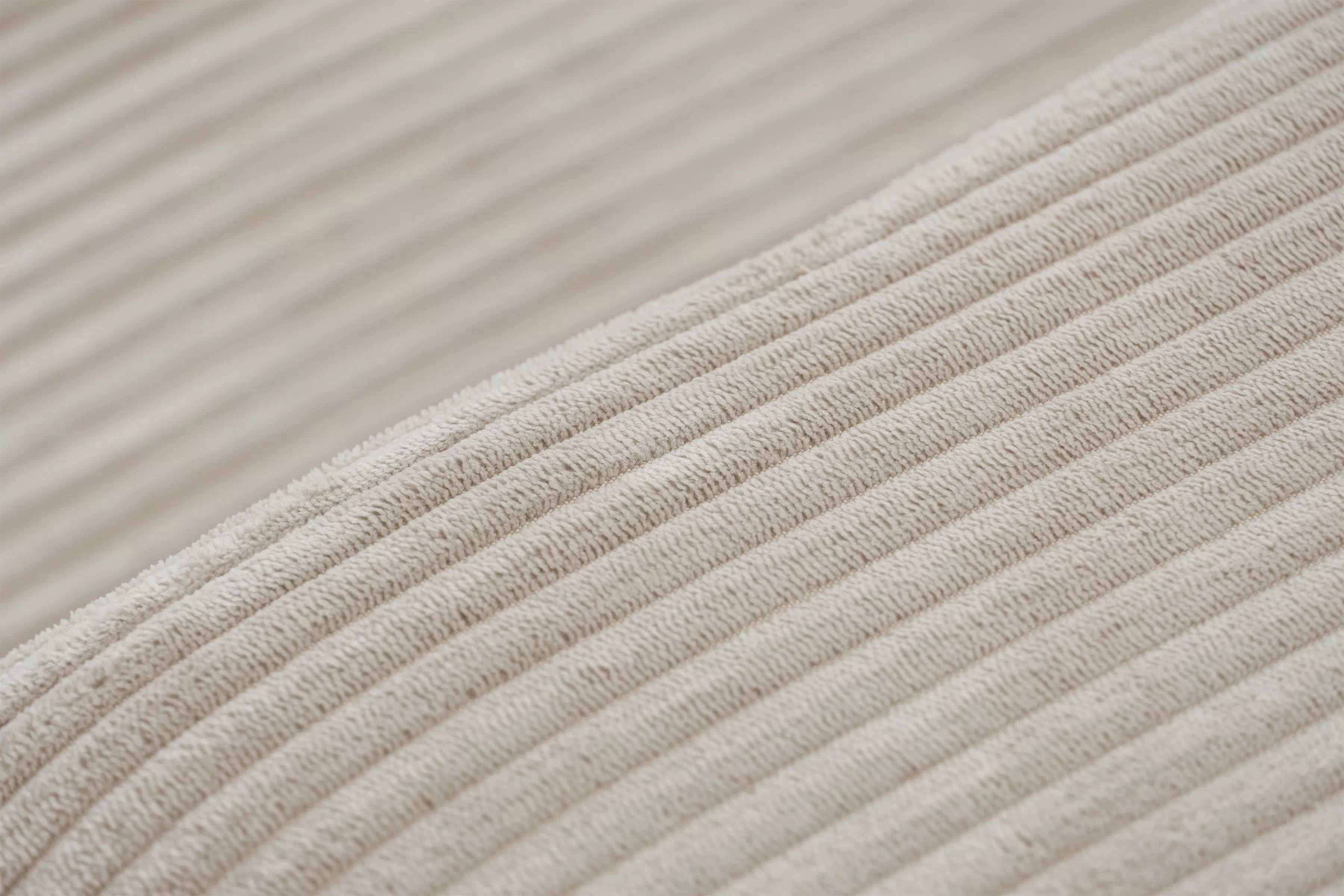 Rozkládací rohová sedací souprava Avia Mini - béžová Anafi 22 Rohová sedací souprava Avia Mini rozkládací uniwersalny prawo/levá - béžová manšestr Anafi 22 