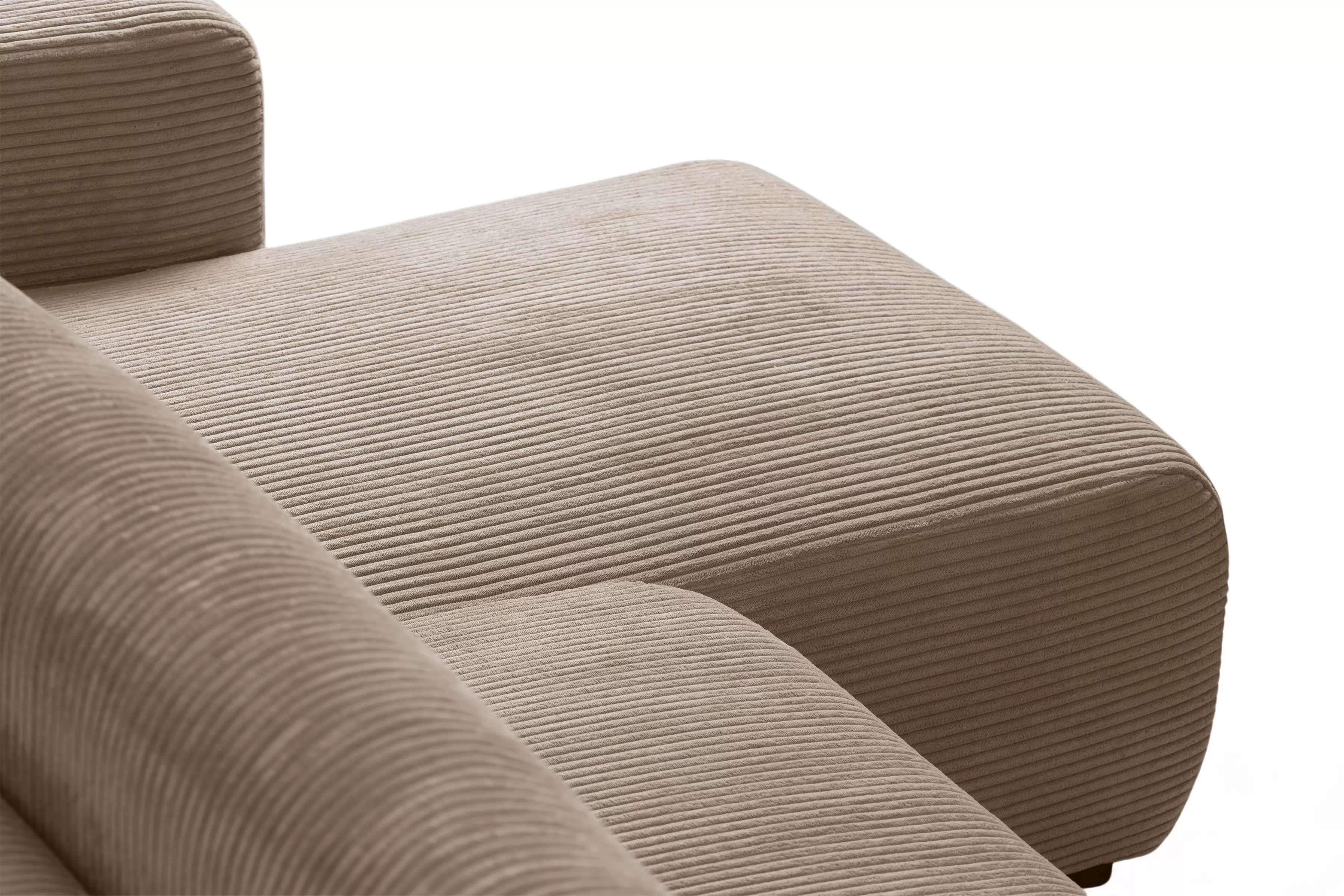 Rozkládací rohová sedací souprava Avia Mini - hnědá Lincoln 17 Rohová sedací souprava Avia Mini rozkládací uniwersalny prawo/levá - hnědá manšestr Lincoln 17