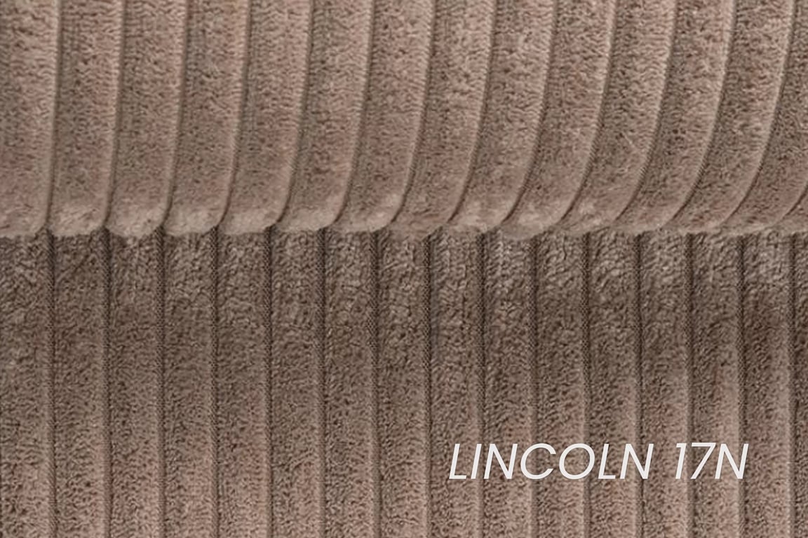 Rozkládací rohová sedací souprava Avia Mini univerzální - hnědý manšestr Lincoln 17 Rohová sedací souprava Avia Mini rozkládací uniwersalny prawo/levá - hnědá manšestr Lincoln 17