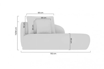 Rohová sedací souprava Finezal OTL+C+2S+S+OTZP - béžová tkanina Tracy 211-04 Rohová sedací souprava pro obývacího pokoje Finezal OTL+C+2S+S+OTZP - béžová plecionka Tracy 211.04