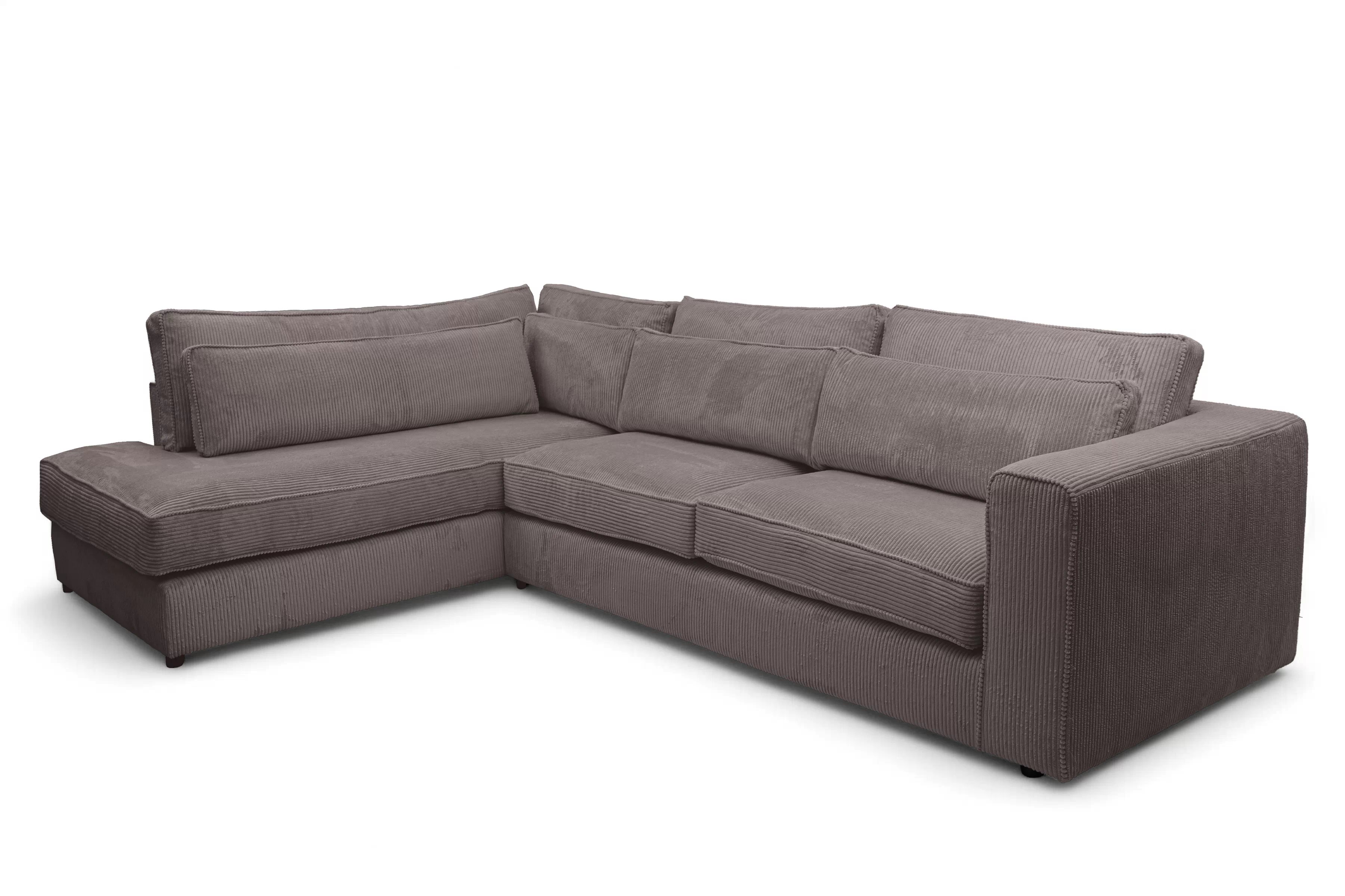 Rohová sedacia súprava Larina ľavá - hnedý menčester Lincoln 24 Rohová sedacia súprava do obývacej izby Larina Ľavá strana - Hnedý MENČESTER Lincoln 24