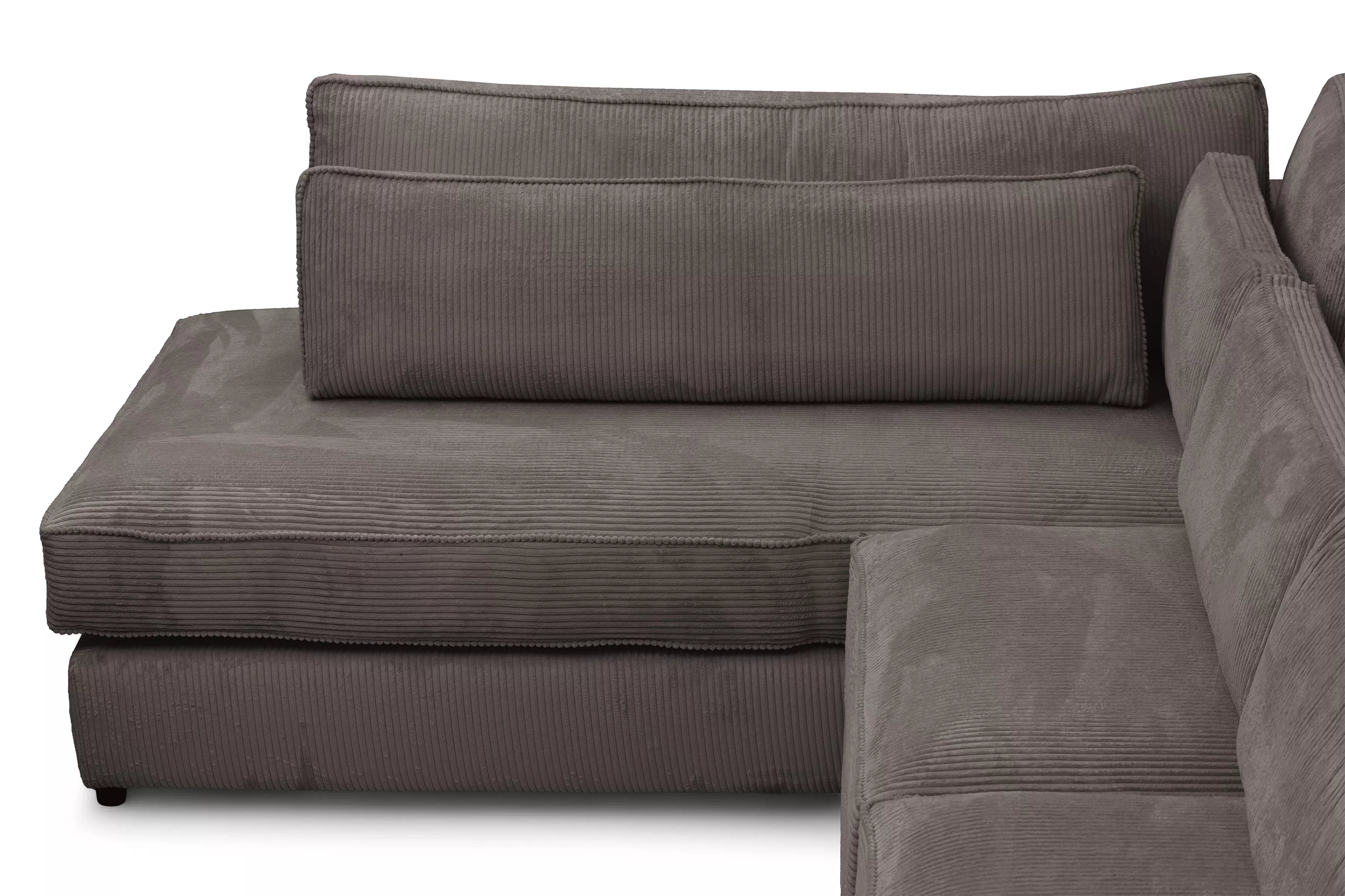 Rohová sedacia súprava Larina ľavá - hnedý menčester Lincoln 24 Rohová sedacia súprava do obývacej izby Larina Ľavá strana - Hnedý MENČESTER Lincoln 24