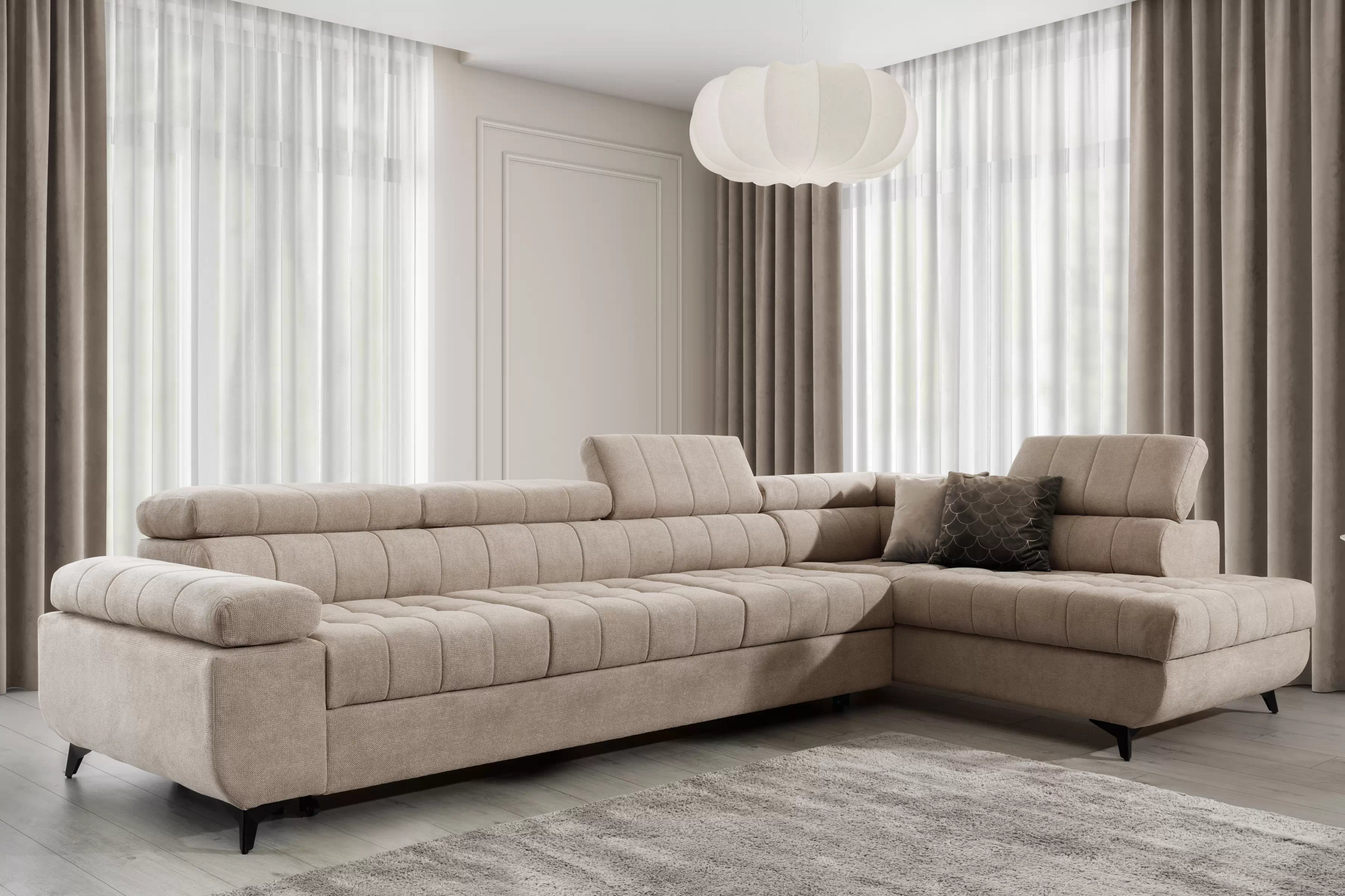 Rohová sedacia súprava Dragonis Maxi s funkciou spania Rohová sedacia súprava Dragonis Maxi s funkciou spania