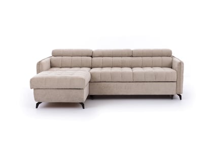 Rozkladacia rohová sedacia súprava Elarias Mini univerzálna Rohová sedacia súprava Elarias Mini s funkciou spánku uniwersalny Ľavý/Pravý