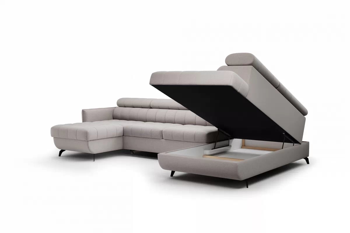 Rozkládací rohová sedací souprava Elarias U II Rohová sedací souprava Elarias U II s funkcí spaní