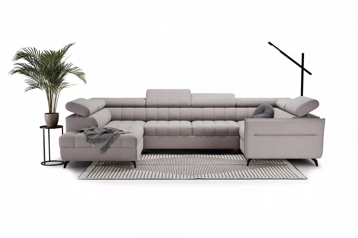 Rozkládací rohová sedací souprava Elarias U Rohová sedací souprava Elarias U s funkcí spaní