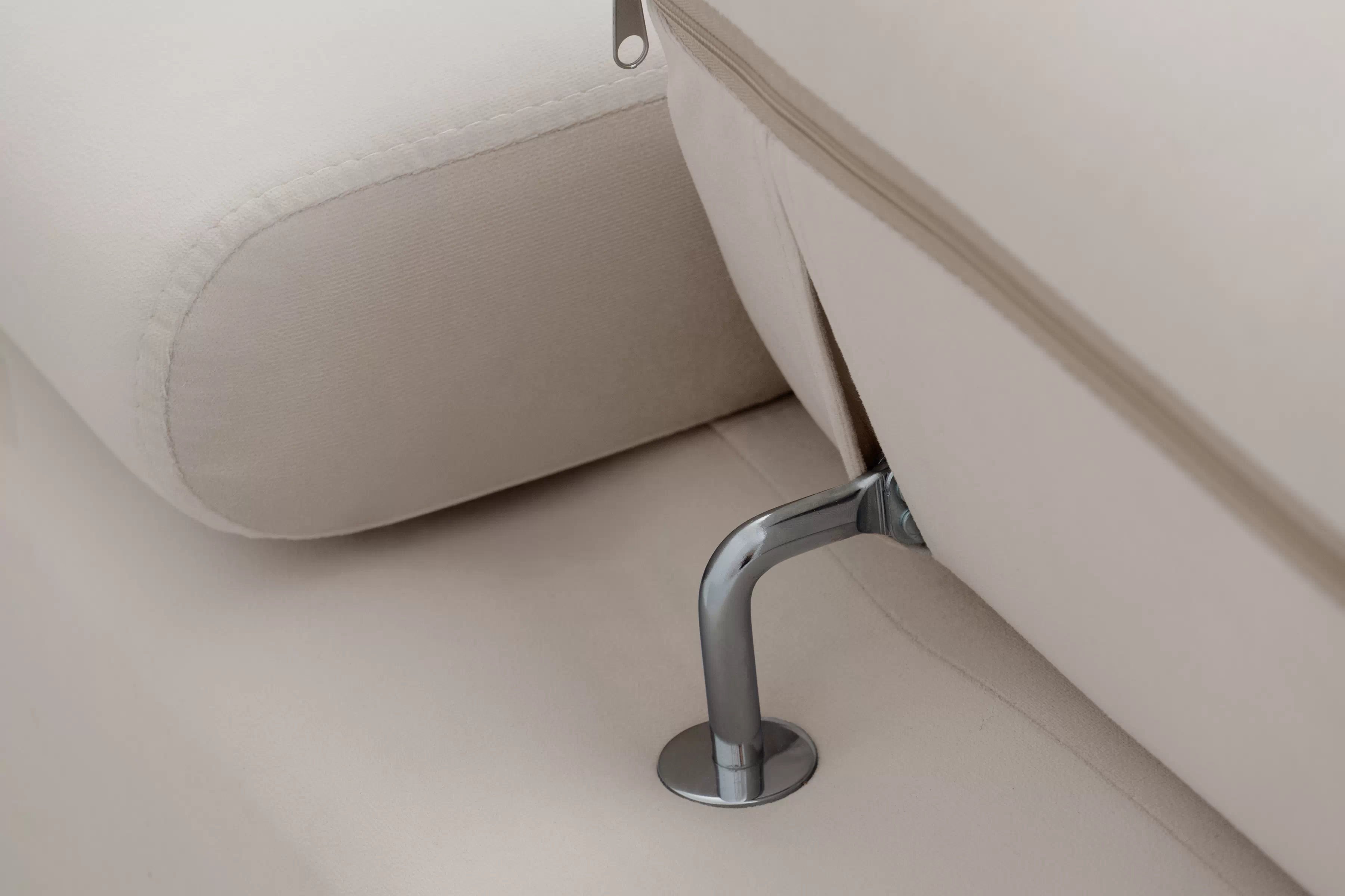 Rohová sedačka Filo s rozkladom univerzálna ľavá/pravá - béžový zamat Jasmine 22 Rohová sedacia súprava Filo s funkciou spánku uniwersalny Ľavý/Pravý - béžový velúr Jasmine 22