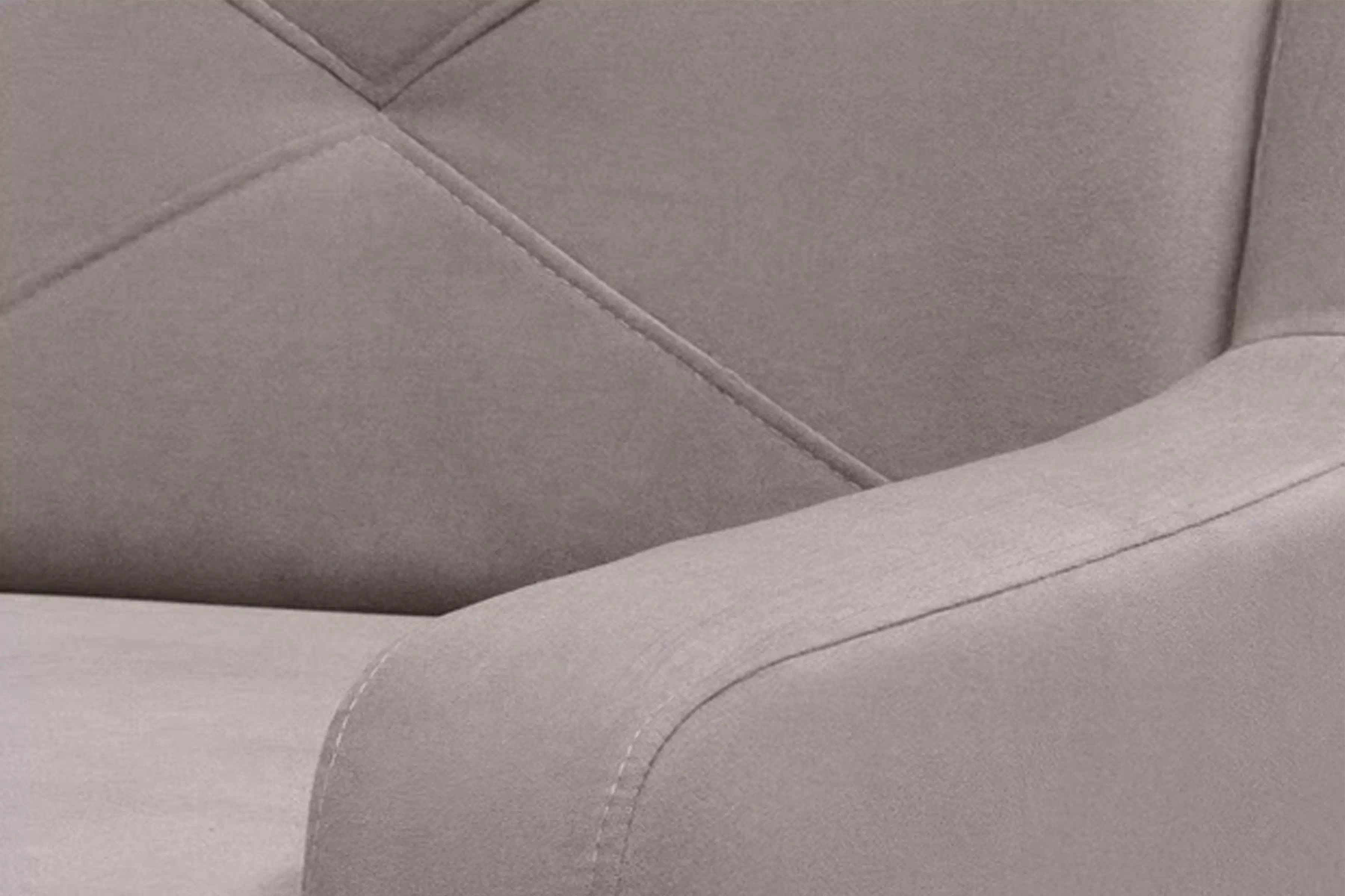 Rohová sedacia súprava Laksaro U - tmavobéžový zamat Jasmine 25 Rohová sedacia súprava Laksaro U uniwersalny prawo/Ľavá strana - ciemno béžový velúr Jasmine 25 