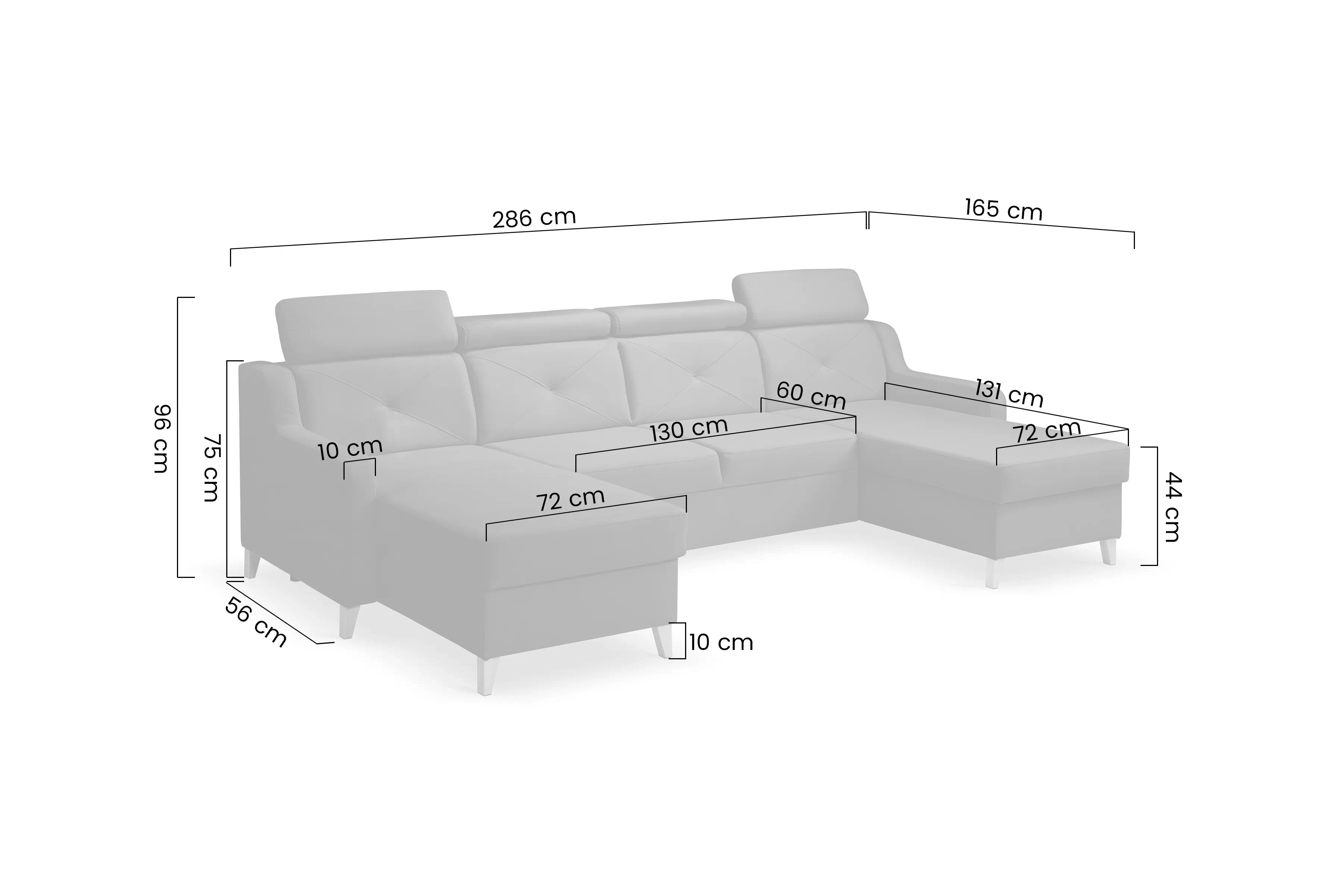 Rohová sedacia súprava Laksaro U - tmavobéžový zamat Jasmine 25 Rohová sedacia súprava Laksaro U uniwersalny prawo/Ľavá strana - ciemno béžový velúr Jasmine 25 