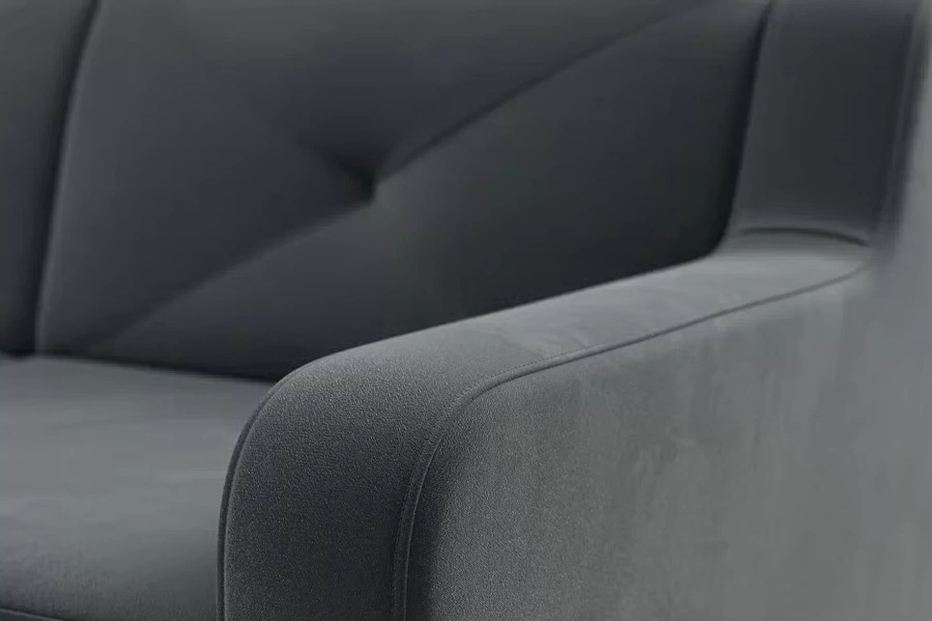 Rohová sedacia súprava Laksaro U - sivý zamat Jasmine 96 Rohová sedacia súprava Laksaro U uniwersalny prawo/Ľavá strana - šedý velúr Jasmine 96