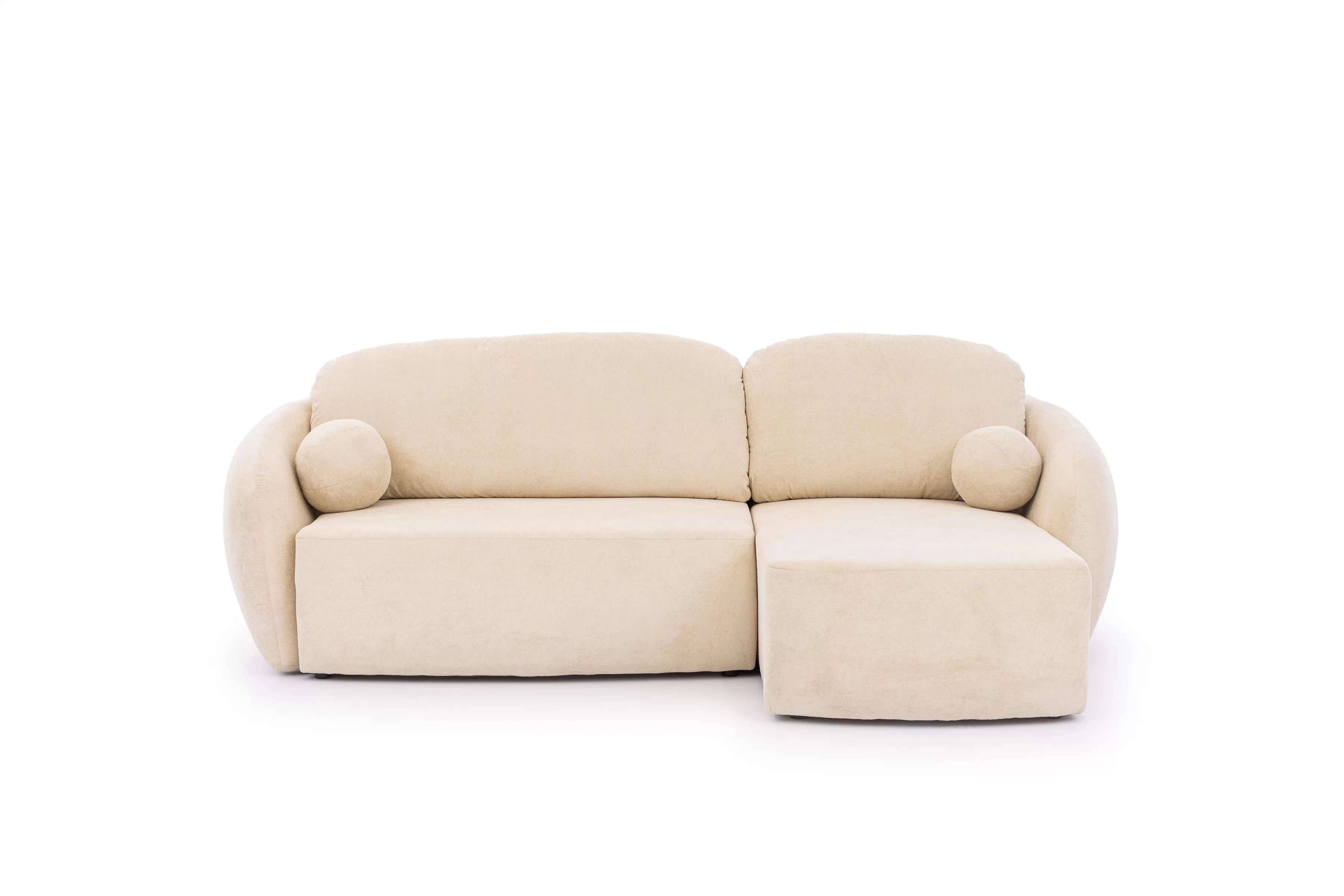 Rozkladacia rohová sedacia súprava Latina Mini univerzálna Rohová sedacia súprava Latina Mini s funkciou spánku uniwersalny Ľavý/Pravý