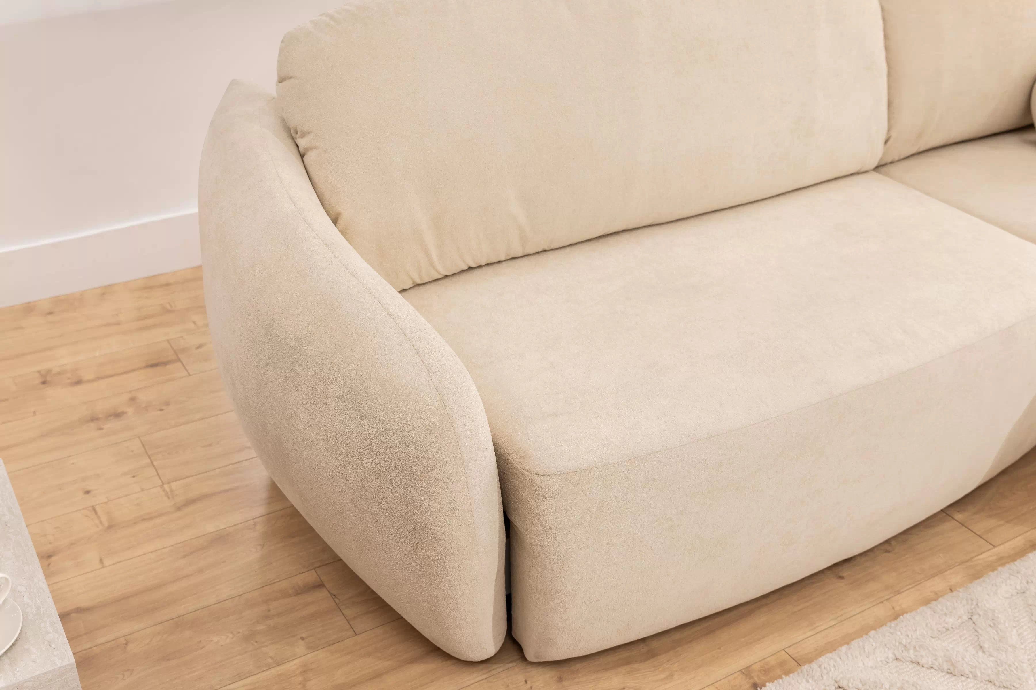 Rozkladacia rohová sedacia súprava Latina Mini univerzálna Rohová sedacia súprava Latina Mini s funkciou spánku uniwersalny Ľavý/Pravý