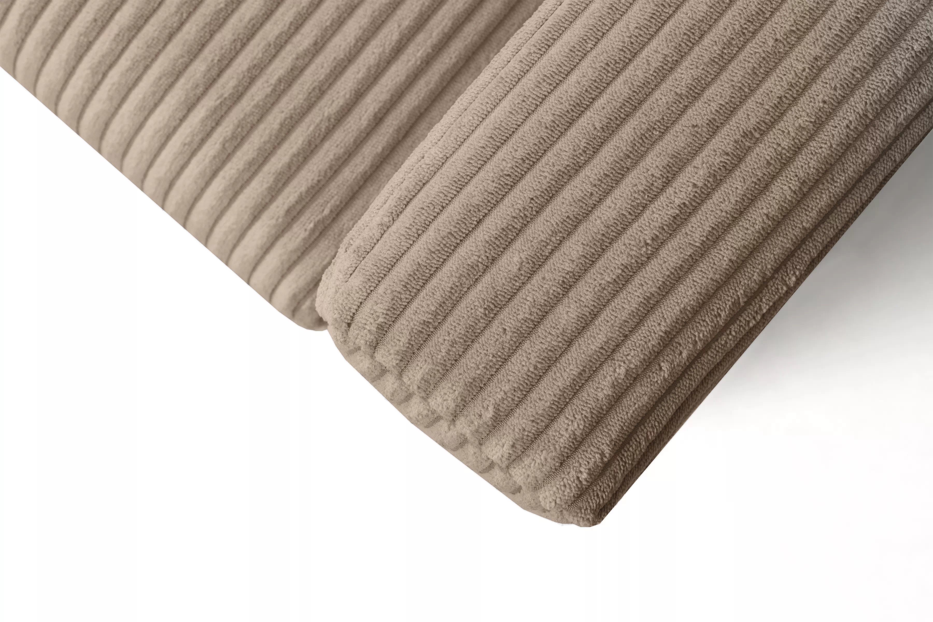 Rozkládací rohová sedací souprava Laveris - béžová Lincoln 17 Rohová sedací souprava Laveris rozkladany uniwersalny prawo/levá - béžová manšestr Lincoln 17