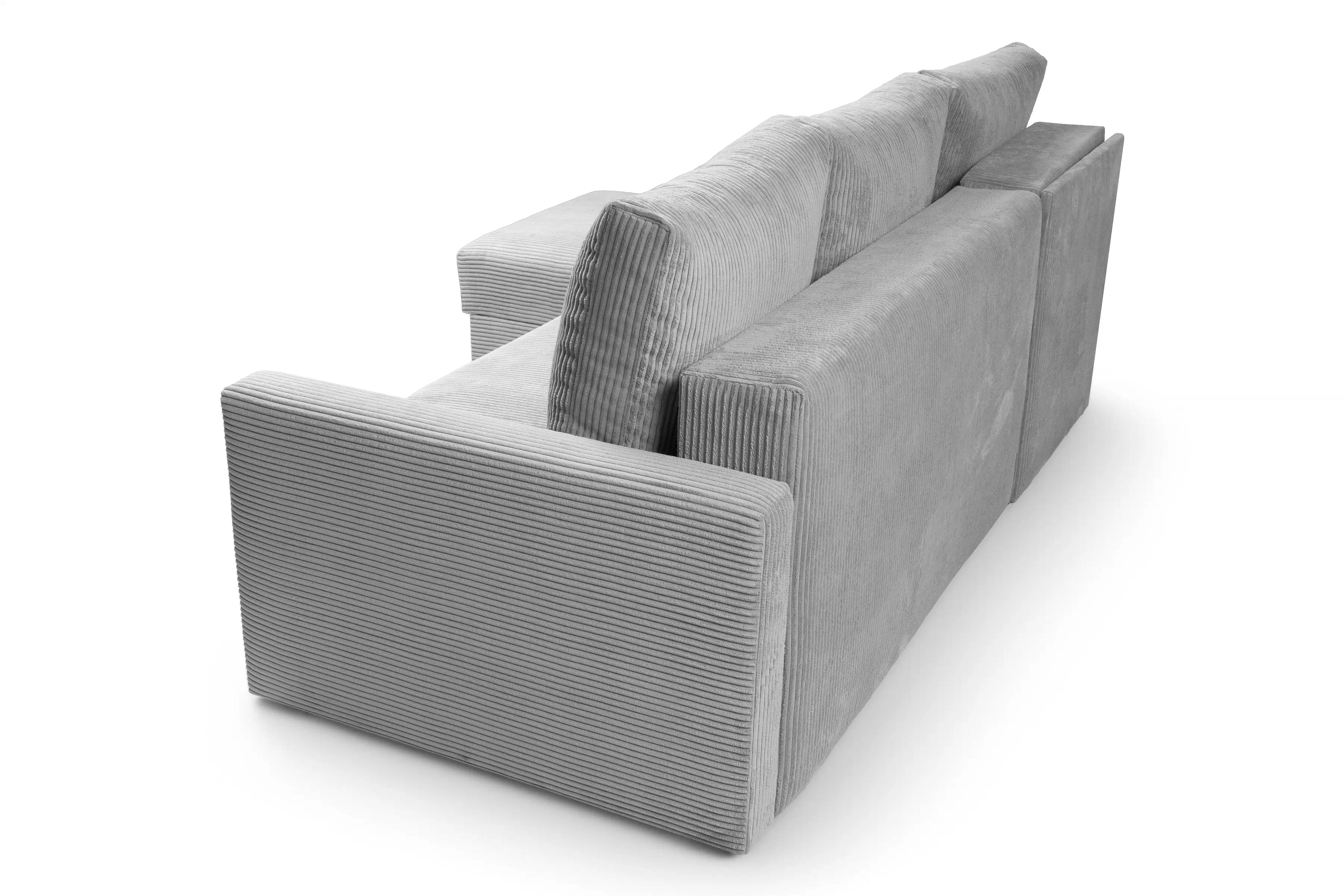 Rozkladacia rohová sedacia súprava Laveris univerzálna - sivý menčester Lincoln 86 Rohová sedacia súprava Laveris rozkladany uniwersalny prawo/Ľavá strana - šedý MENČESTER Lincoln 86