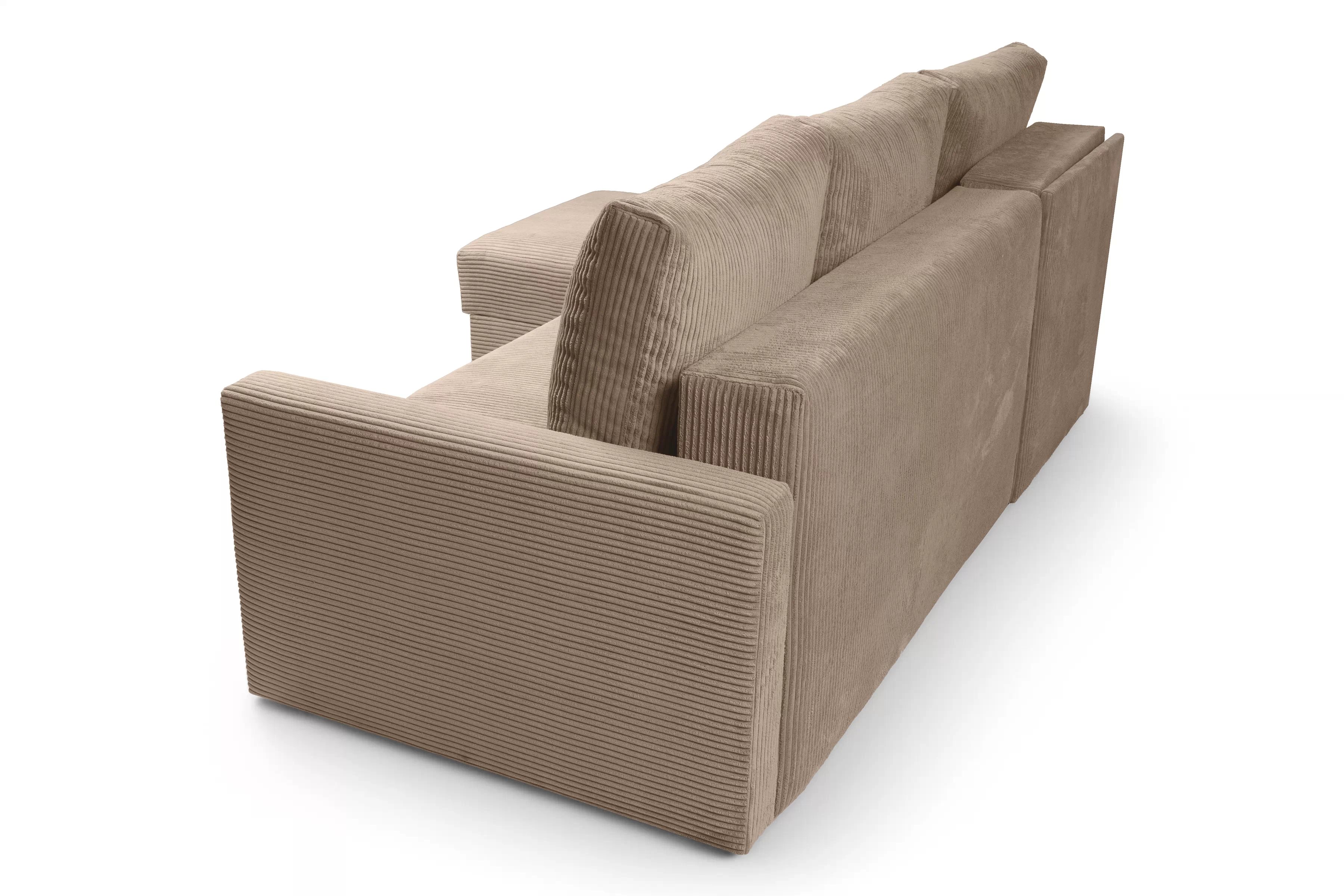 Rozkladacia rohová sedacia súprava Laveris univerzálna Rohová sedacia súprava Laveris s funkciou spánku 