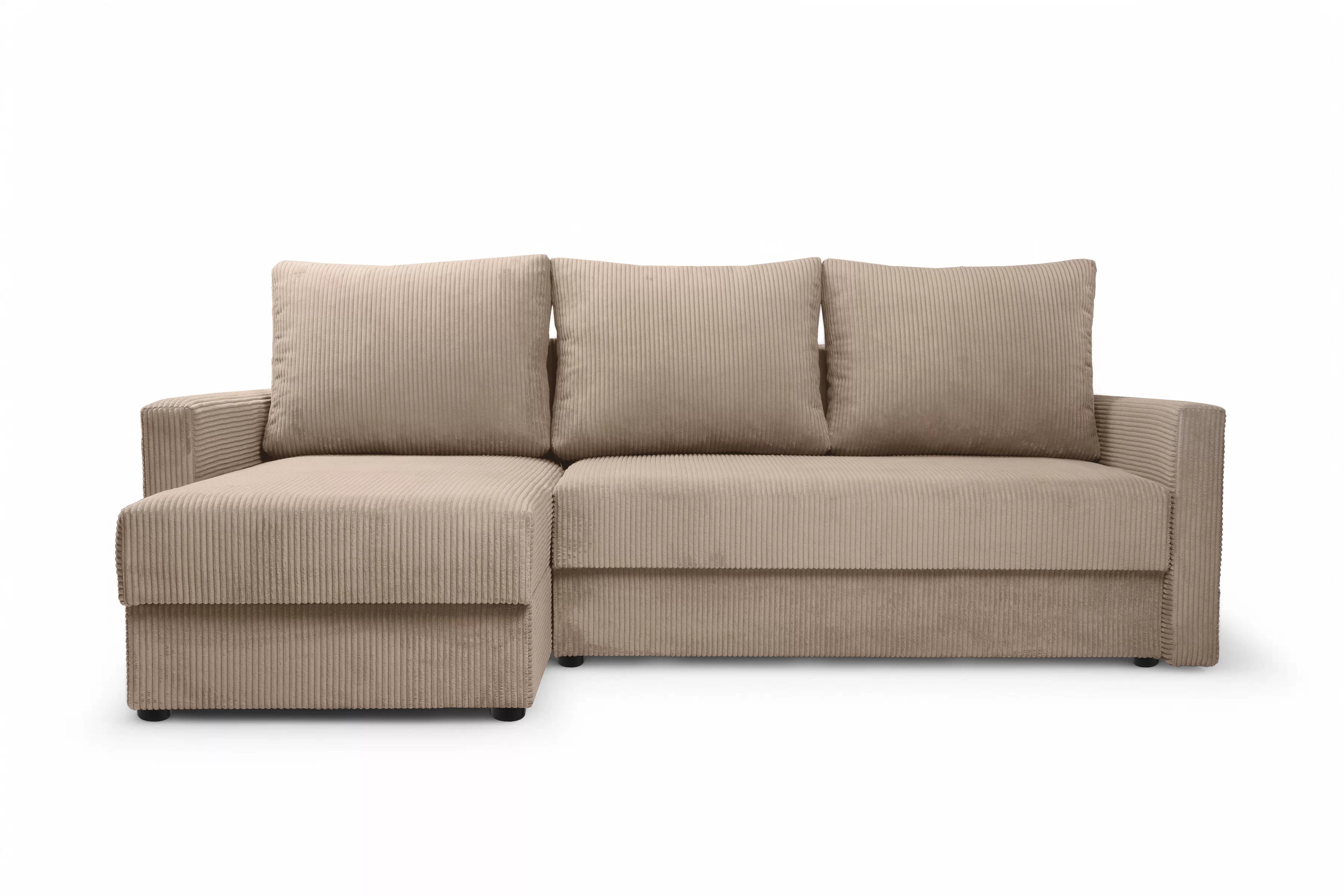 Rozkladacia rohová sedacia súprava Laveris univerzálna Rohová sedacia súprava Laveris s funkciou spánku 