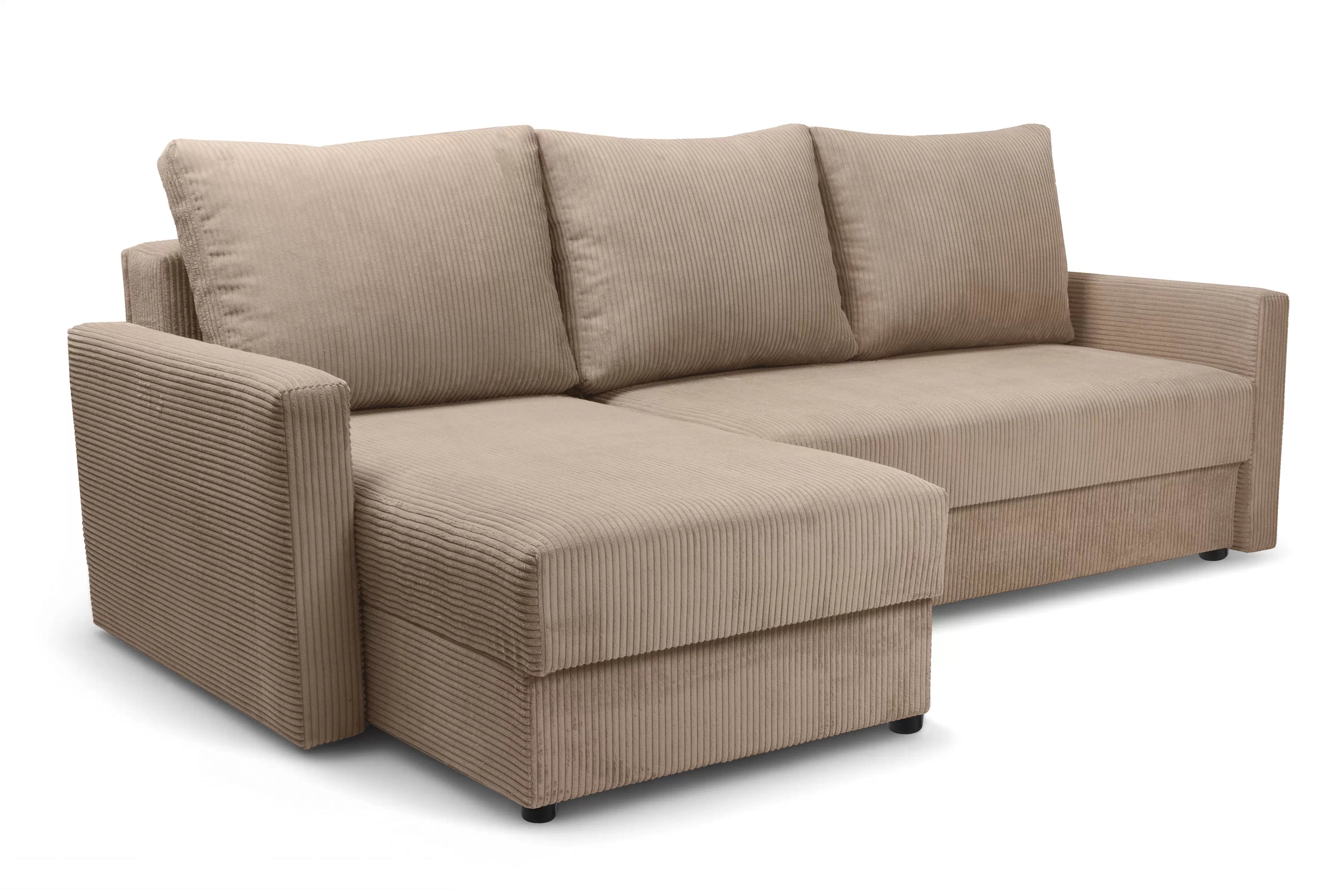 Rozkladacia rohová sedacia súprava Laveris univerzálna Rohová sedacia súprava Laveris s funkciou spánku 