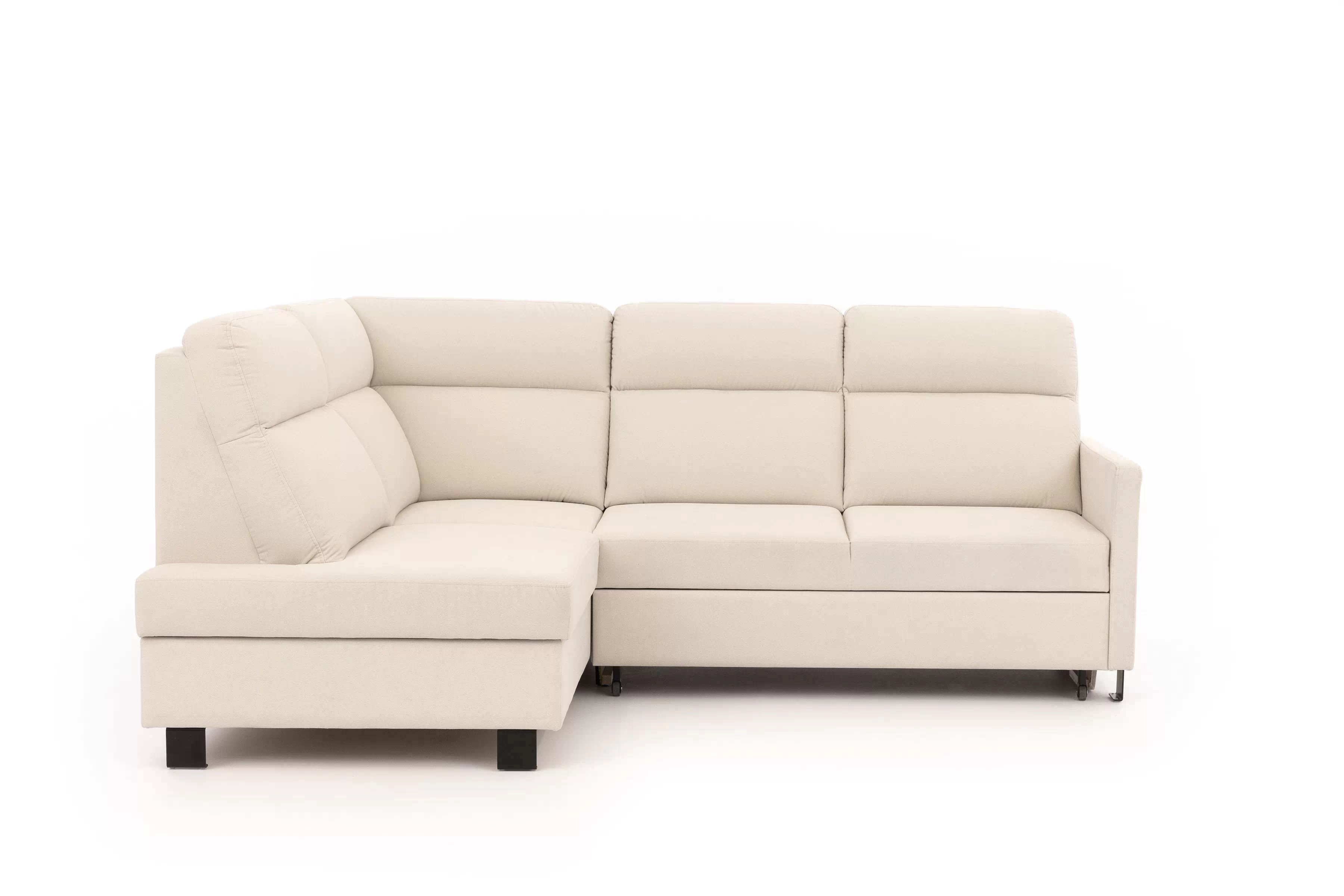 Rohová pohovka Loario L levá s úzkými boky Rohová sedací souprava Loario L levá z waskim bokiem