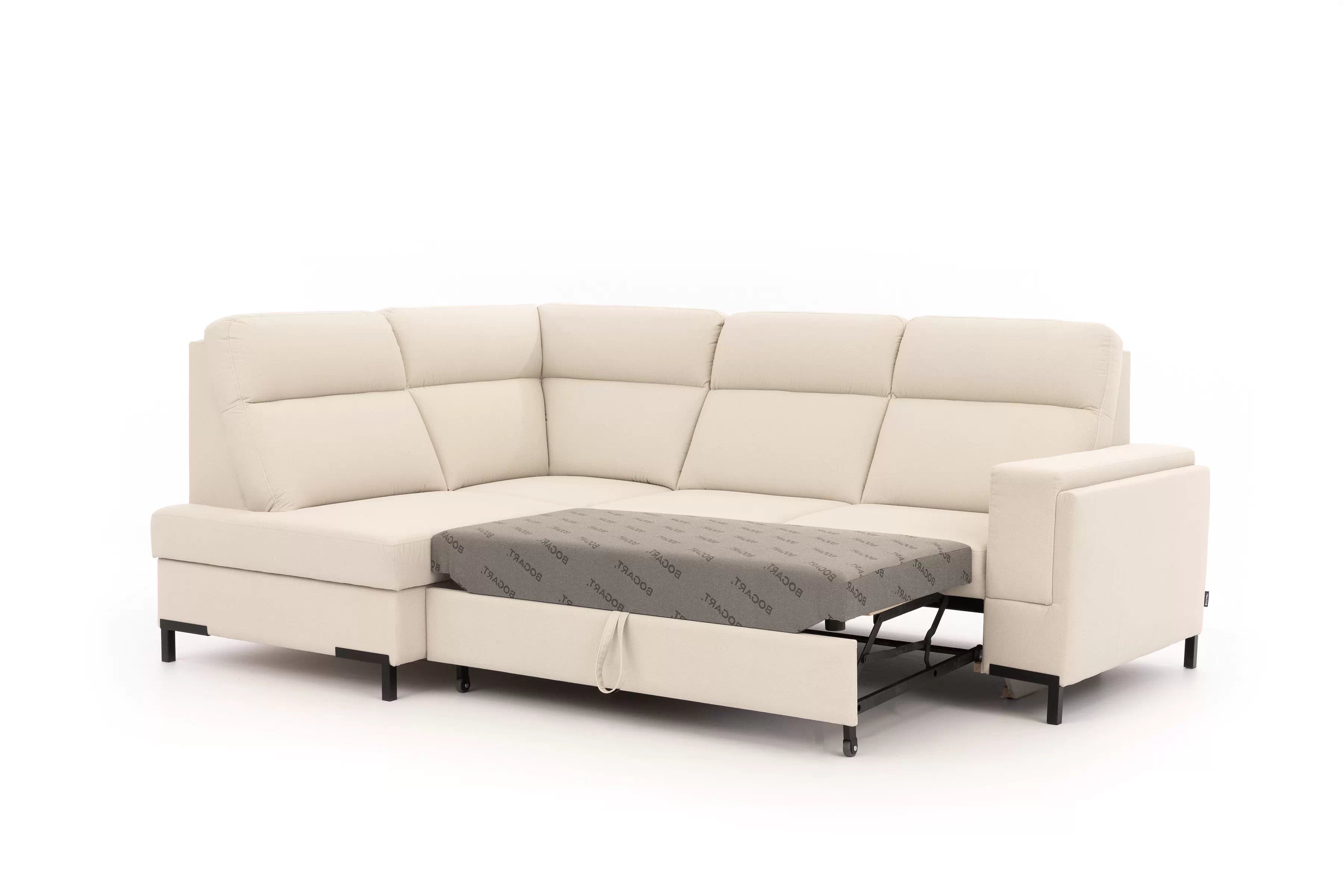 Rohová pohovka Loario L levá se širokými proříznutými boky Rohová sedací souprava Loario L levá z szerokim, wcietym bokiem