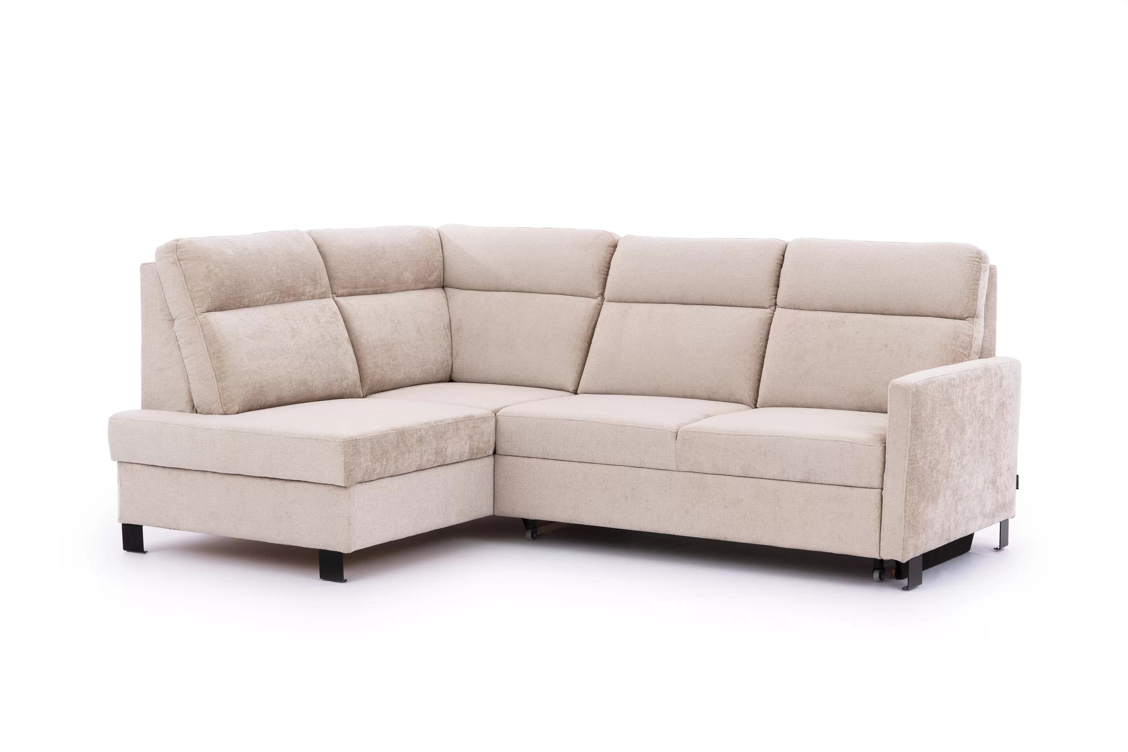 Rohová sedacia súprava Loario L ľavá s úzkym bokom - béžový šenil Perfect Harmony 07 Rohová sedacia súprava Loario L Ľavá strana z waskim bokiem - béžový šenil Perfect Harmony 07