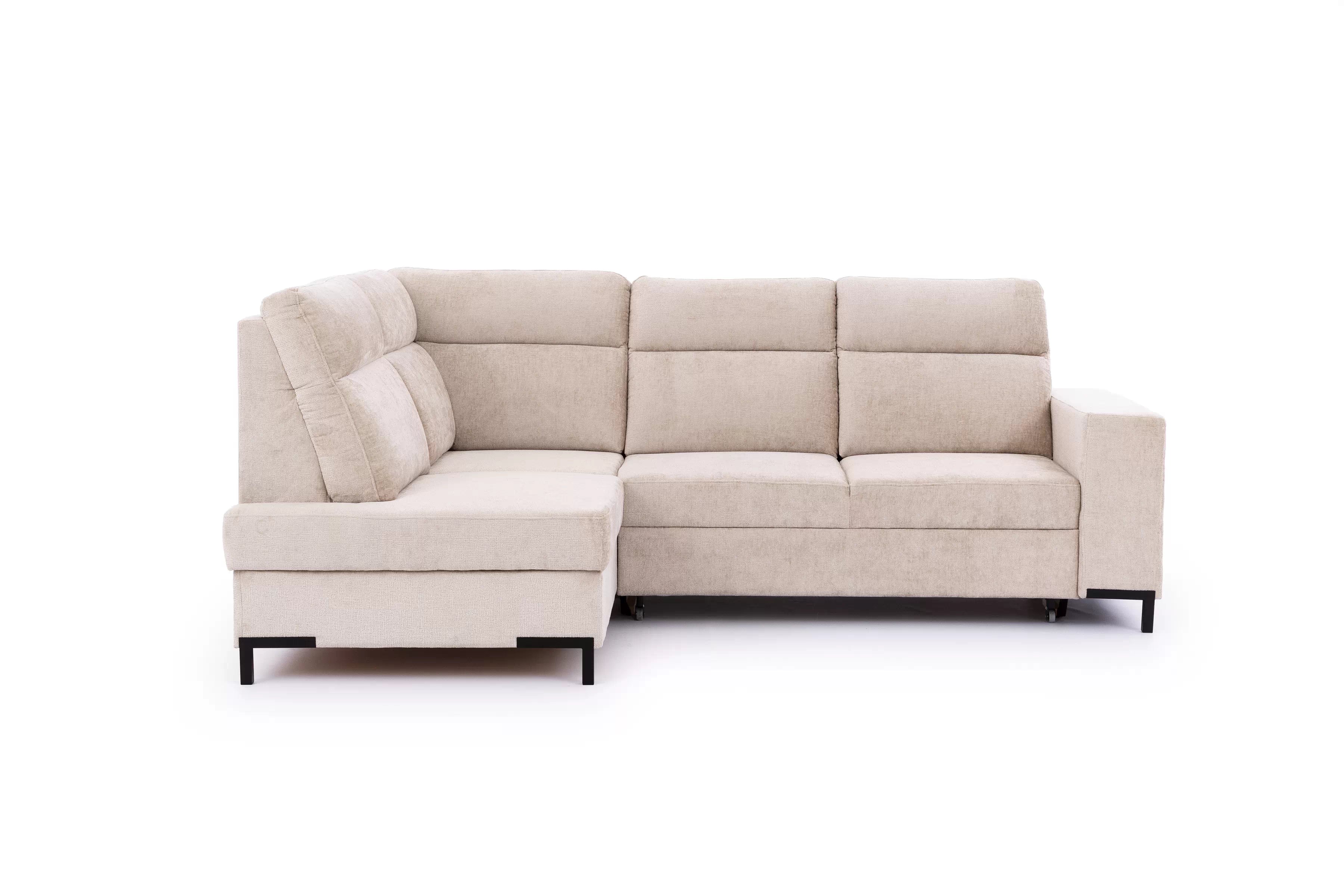 Rohová sedacia súprava Loario L ľavá so širokým bokom - béžový šenil Perfect Harmony 07 Rohová sedacia súprava Loario L Ľavá strana z szerokim bokiem - béžový šenil Perfect Harmony 07