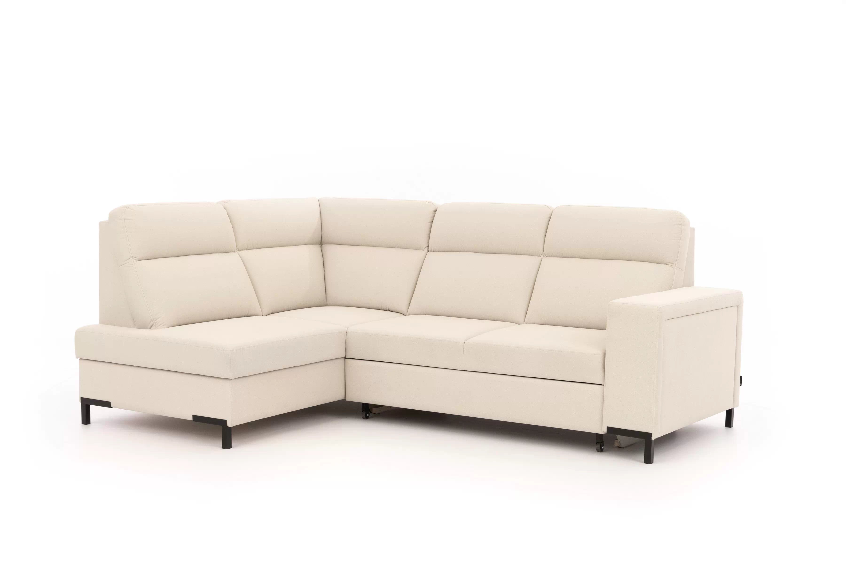 Rohová pohovka Loario L levá se širokými boky Rohová sedací souprava Loario L levá z szerokim bokiem