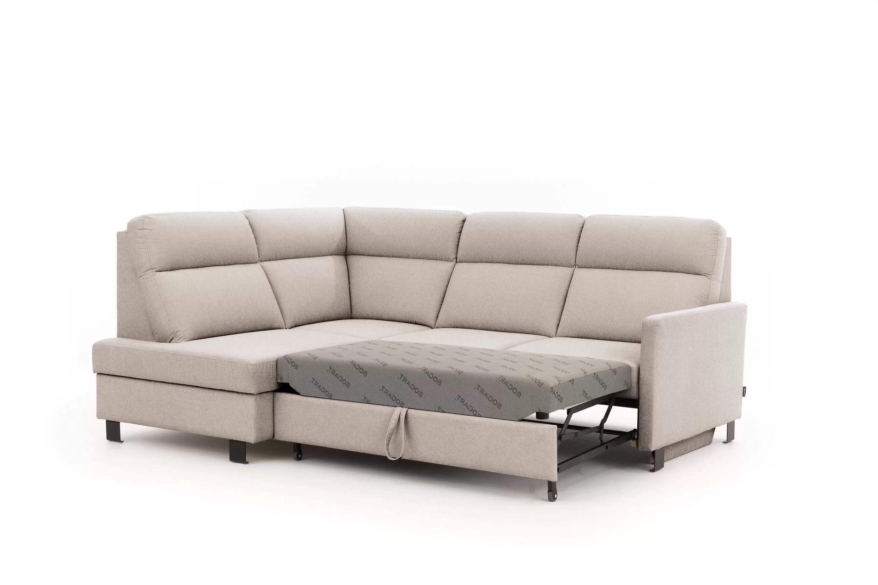 Rohová sedačka Loario L ľavá s úzkym bokom - tmavohnedý šenil Vibe 08 Rohová sedacia súprava Loario L Ľavá strana z waskim bokiem - tmavý béžový šenil Vibe 08