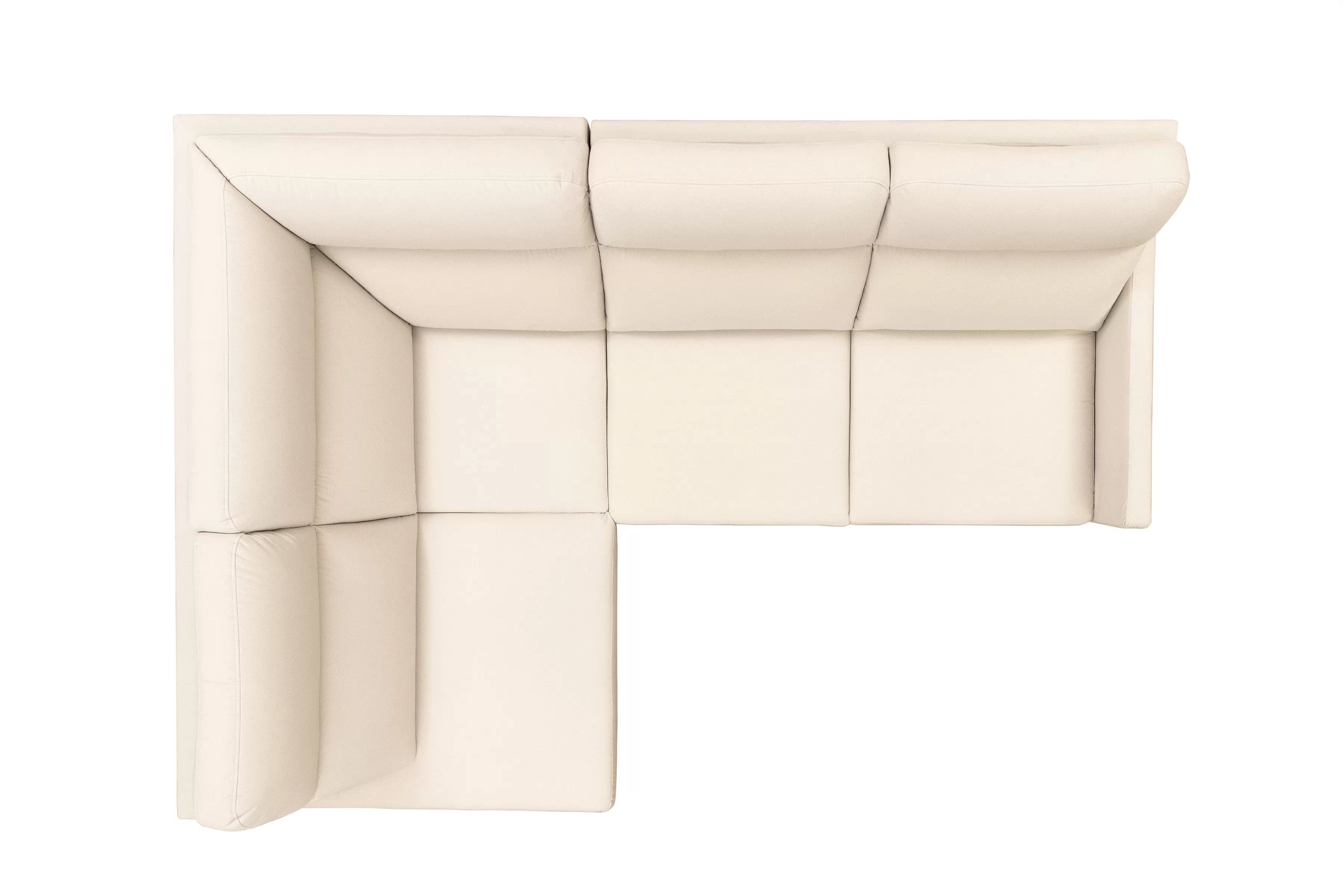 Rohová pohovka Loario L levá s úzkými boky Rohová sedací souprava Loario L levá z waskim bokiem